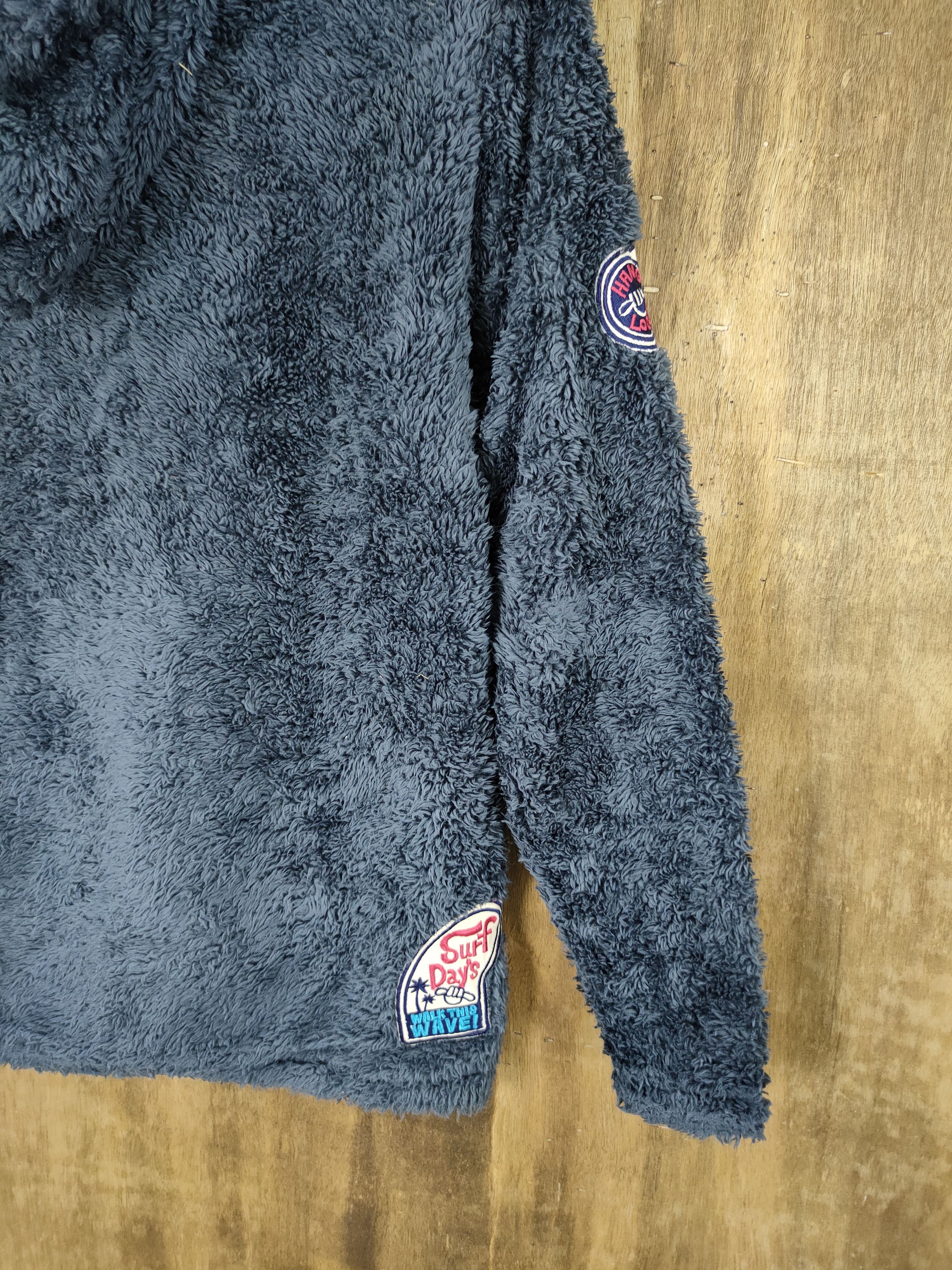 Japanese Brand × Vintage DLL Surf days fleece reversible full print sweater #782 Size US S / EU 44-46 / 1 - 11 Thumbnail