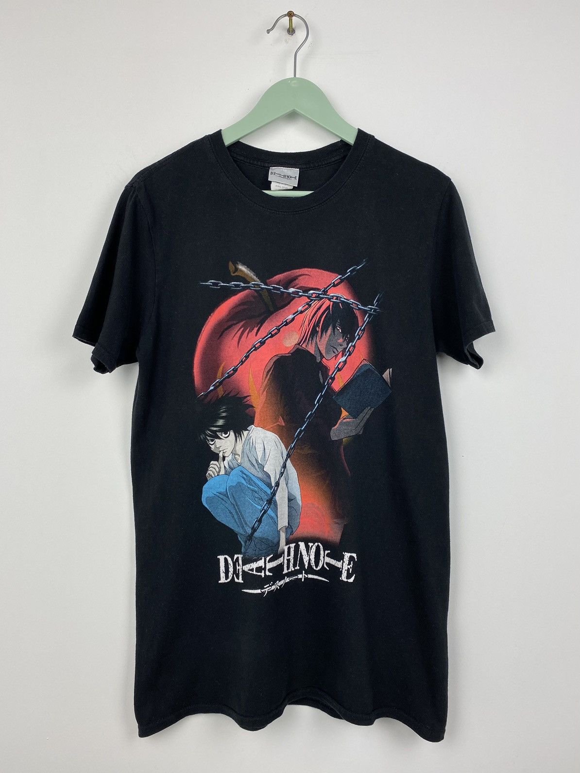 Anime Death Note Y2K Anime Manga T Shirt Piece Naruto Sailormoon Size US M / EU 48-50 / 2 - 1 Thumbnail