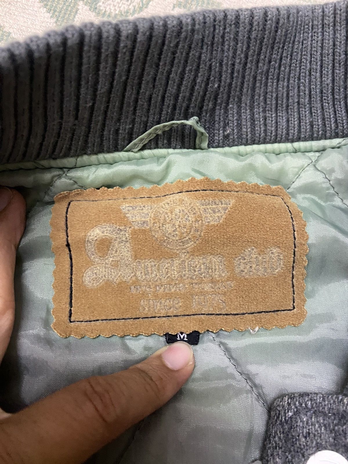 Japanese Brand Vintage Varsity Sukajan Embroidered Wool Jacket Size US M / EU 48-50 / 2 - 6 Thumbnail