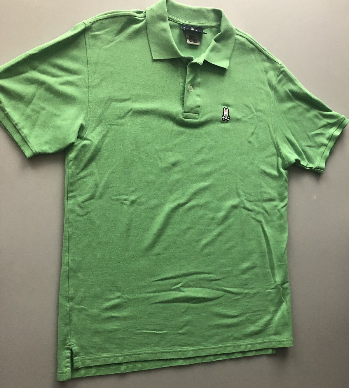 Psycho Bunny Psycho Bunny lime green Pima cotton pique polo 8 (XXL) Size US XXL / EU 58 / 5 - 6 Thumbnail