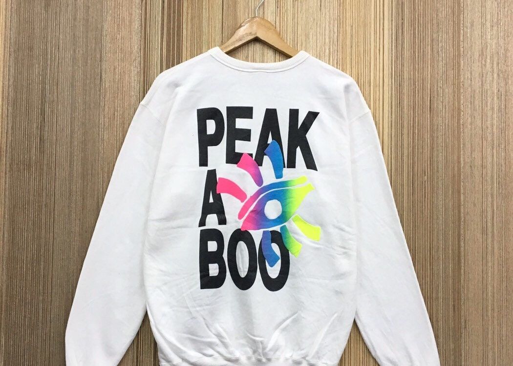 Vintage Vintage Peakaboo Surf Crewneck Sweatshirt Size US L / EU 52-54 / 3 - 3 Thumbnail