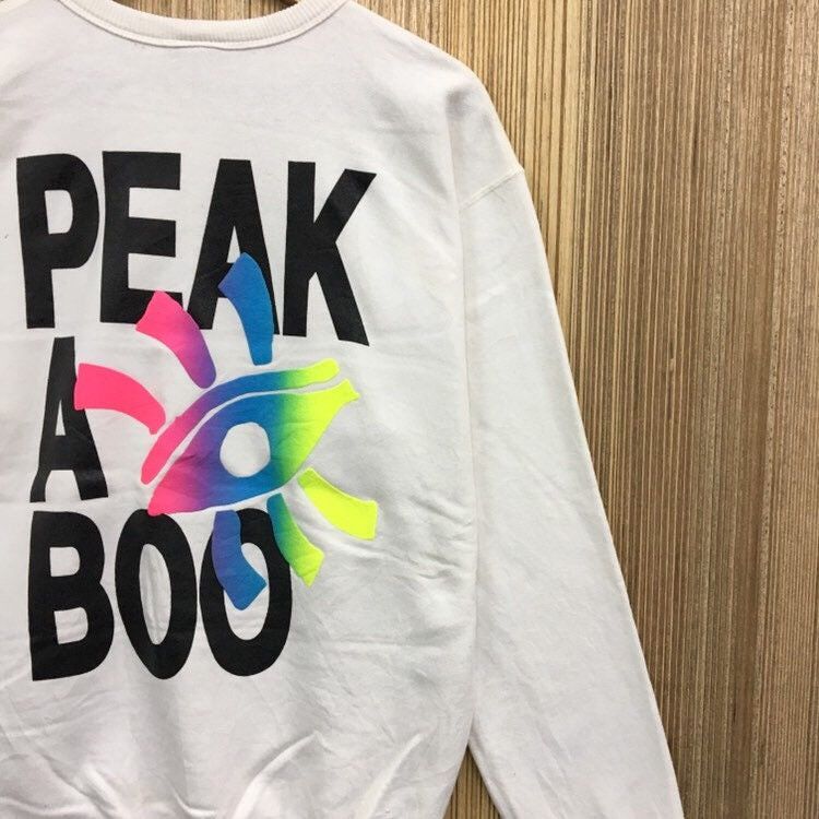 Vintage Vintage Peakaboo Surf Crewneck Sweatshirt Size US L / EU 52-54 / 3 - 6 Thumbnail