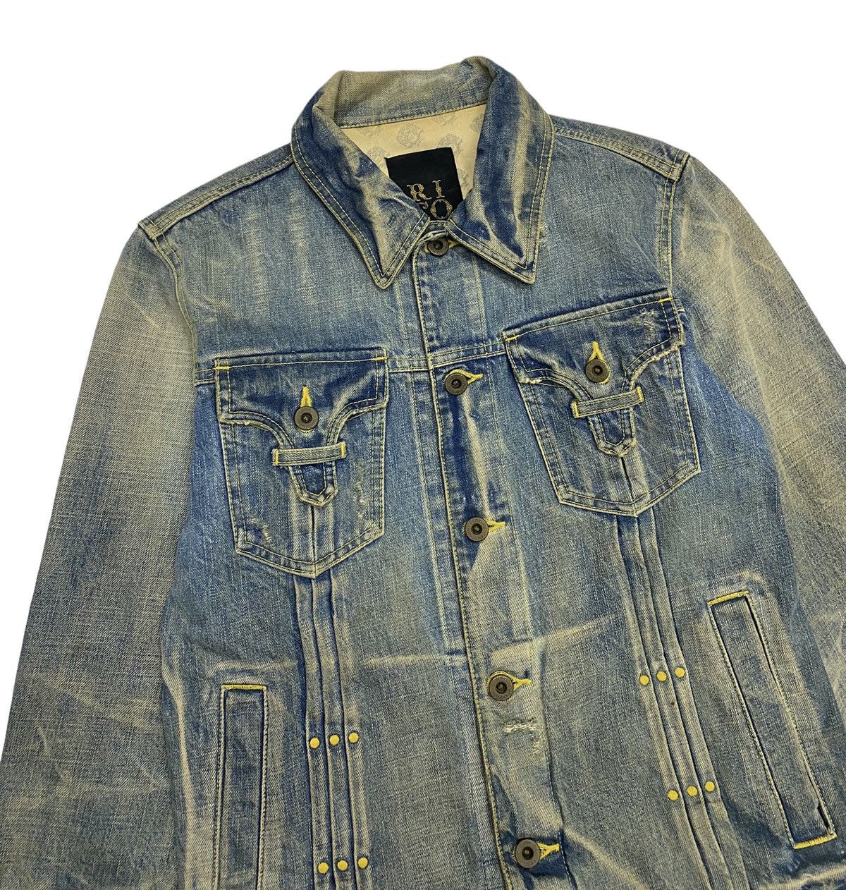 Rick Owens RICO 🇯🇵 DENIM JACKET WESTERN STYLE JACKET Size US M / EU 48-50 / 2 - 6 Thumbnail