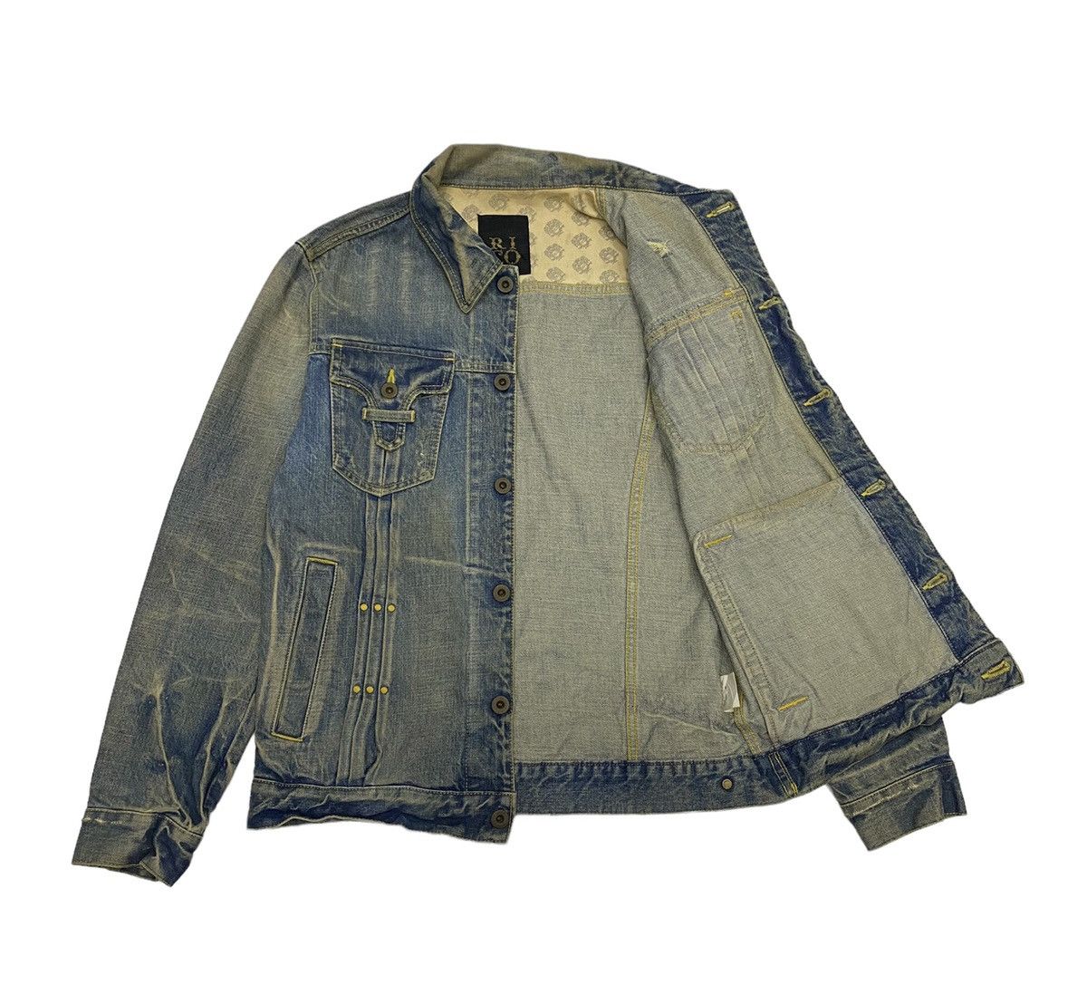 Rick Owens RICO 🇯🇵 DENIM JACKET WESTERN STYLE JACKET Size US M / EU 48-50 / 2 - 3 Thumbnail