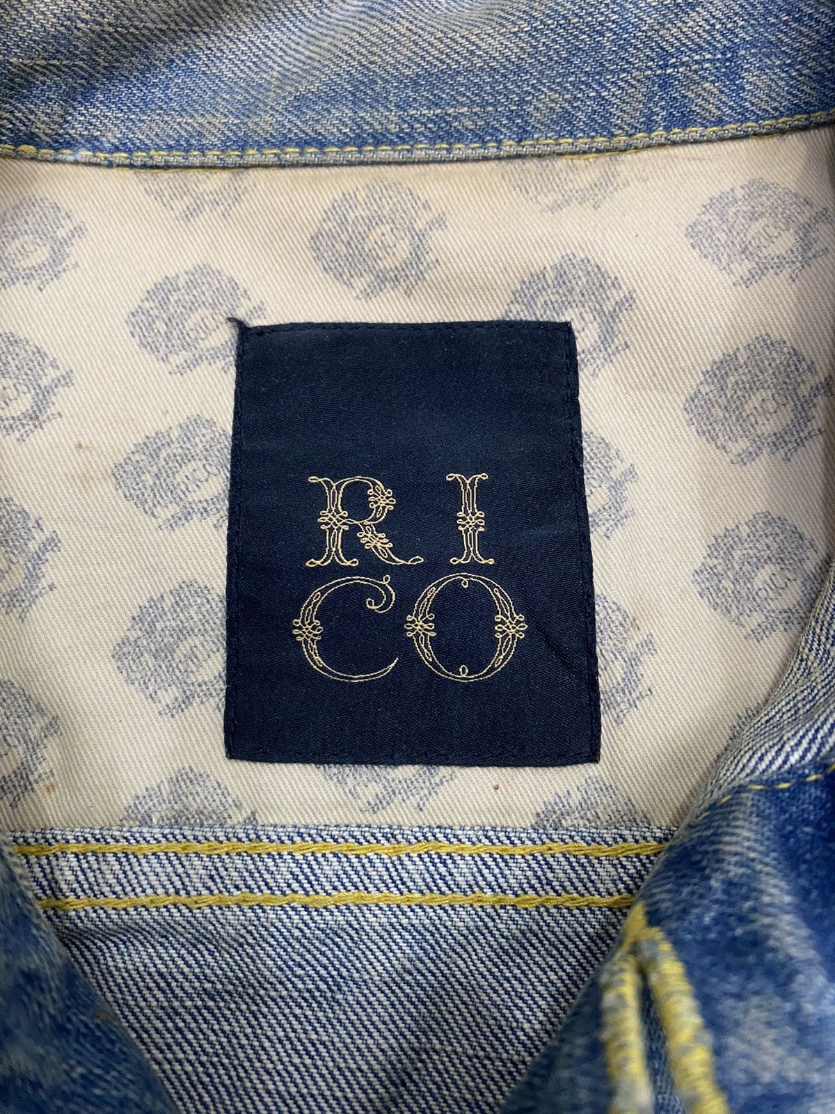 Rick Owens RICO 🇯🇵 DENIM JACKET WESTERN STYLE JACKET Size US M / EU 48-50 / 2 - 10 Thumbnail