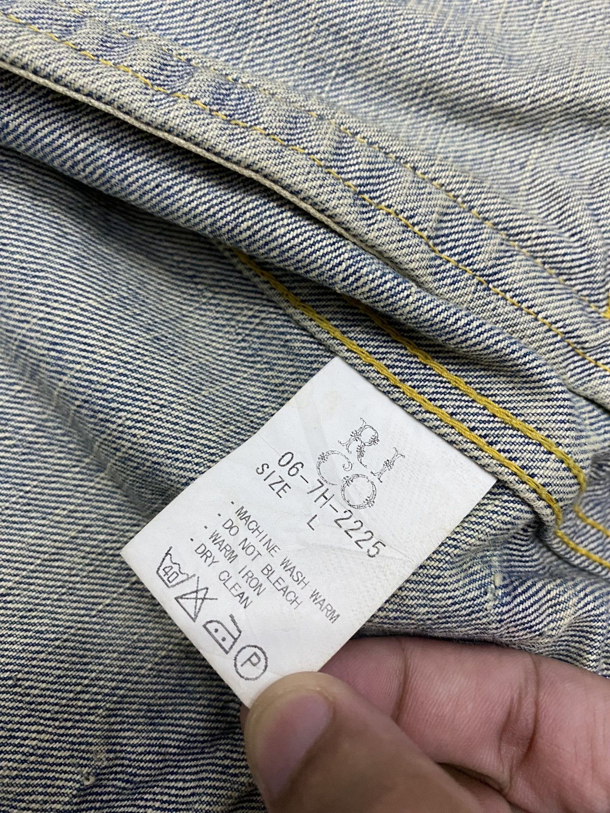 Rick Owens RICO 🇯🇵 DENIM JACKET WESTERN STYLE JACKET Size US M / EU 48-50 / 2 - 12 Thumbnail