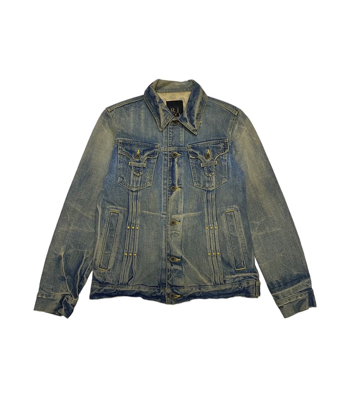 Rick Owens RICO 🇯🇵 DENIM JACKET WESTERN STYLE JACKET Size US M / EU 48-50 / 2 - 9 Thumbnail