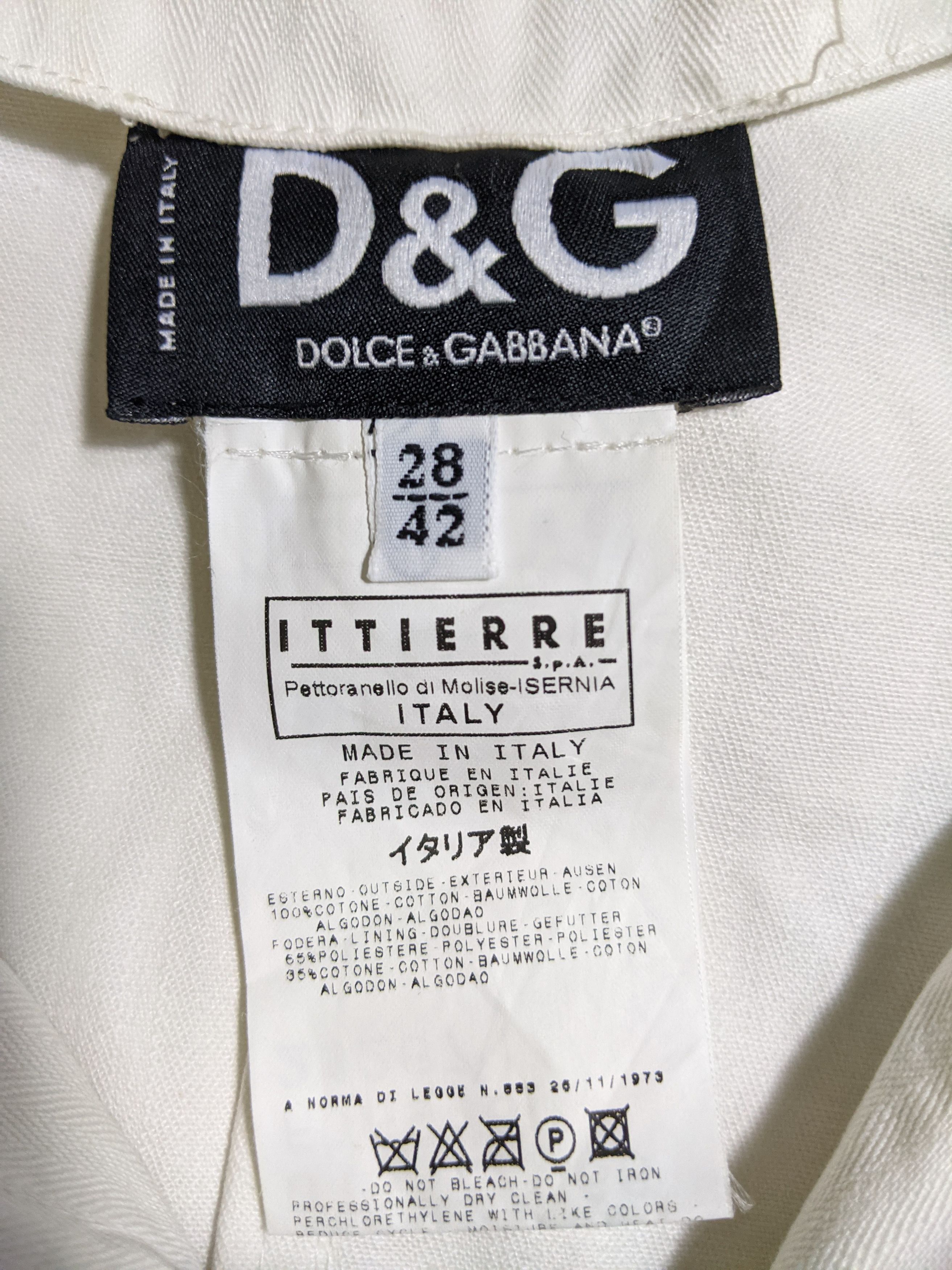Designer × Dolce & Gabbana DOLCE &GABBANA JACKET Size US S / EU 44-46 / 1 - 3 Thumbnail