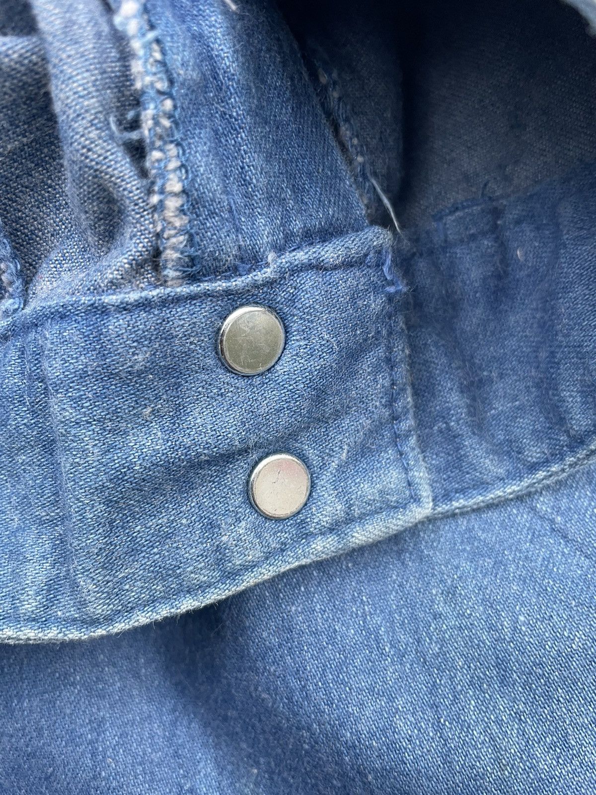 Japanese Brand Vintage Wow Wide Leg Denim Size US 27 - 15 Thumbnail