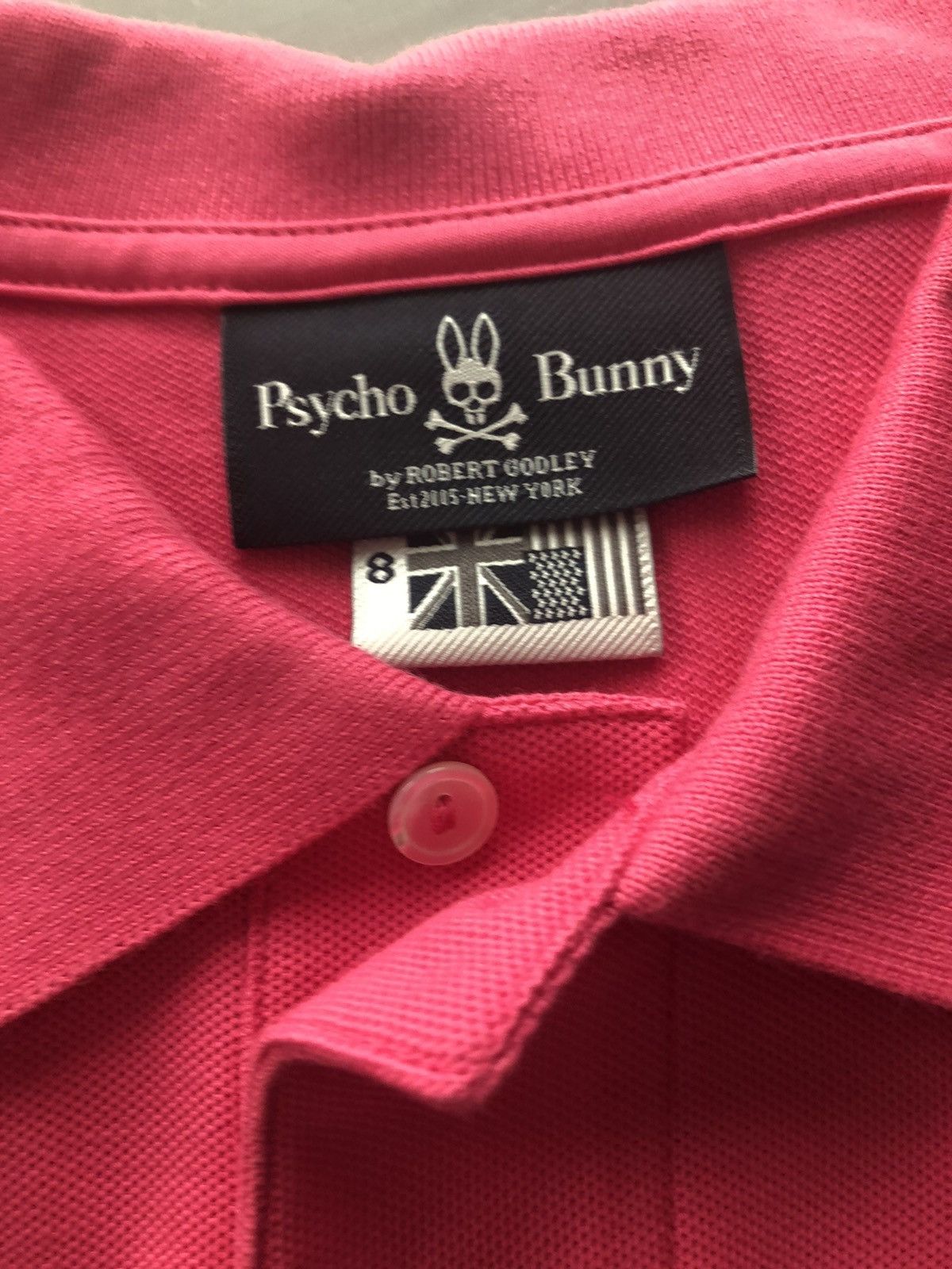 Psycho Bunny Psycho bunny wild berry Pima cotton classic polo 8 (XXL) Size US XXL / EU 58 / 5 - 2 Thumbnail