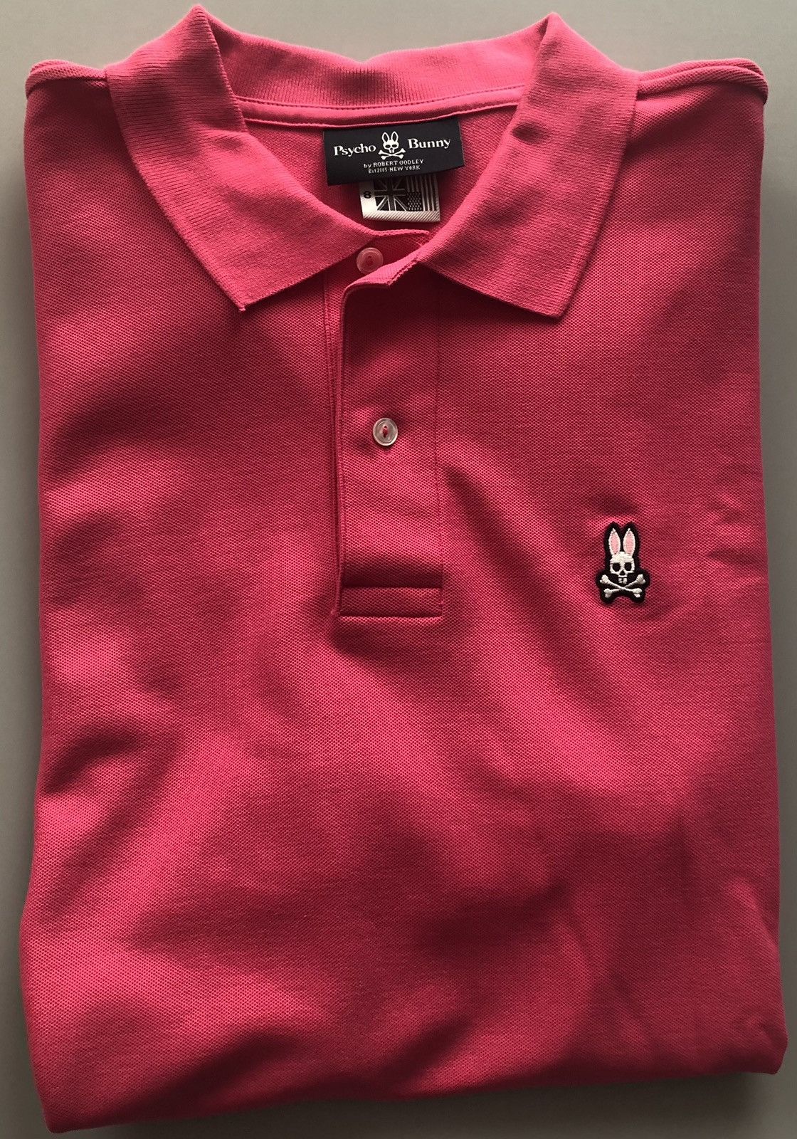 Psycho Bunny Psycho bunny wild berry Pima cotton classic polo 8 (XXL) Size US XXL / EU 58 / 5 - 5 Thumbnail