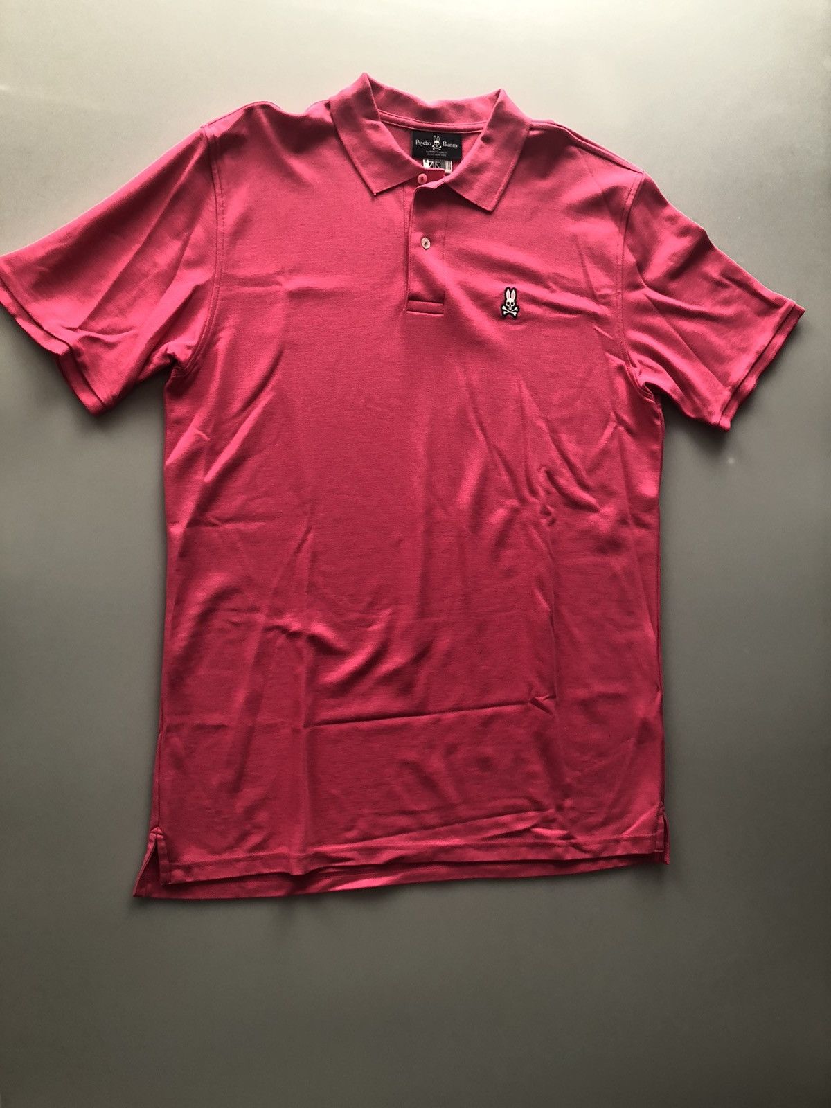 Psycho Bunny Psycho bunny wild berry Pima cotton classic polo 8 (XXL) Size US XXL / EU 58 / 5 - 7 Thumbnail