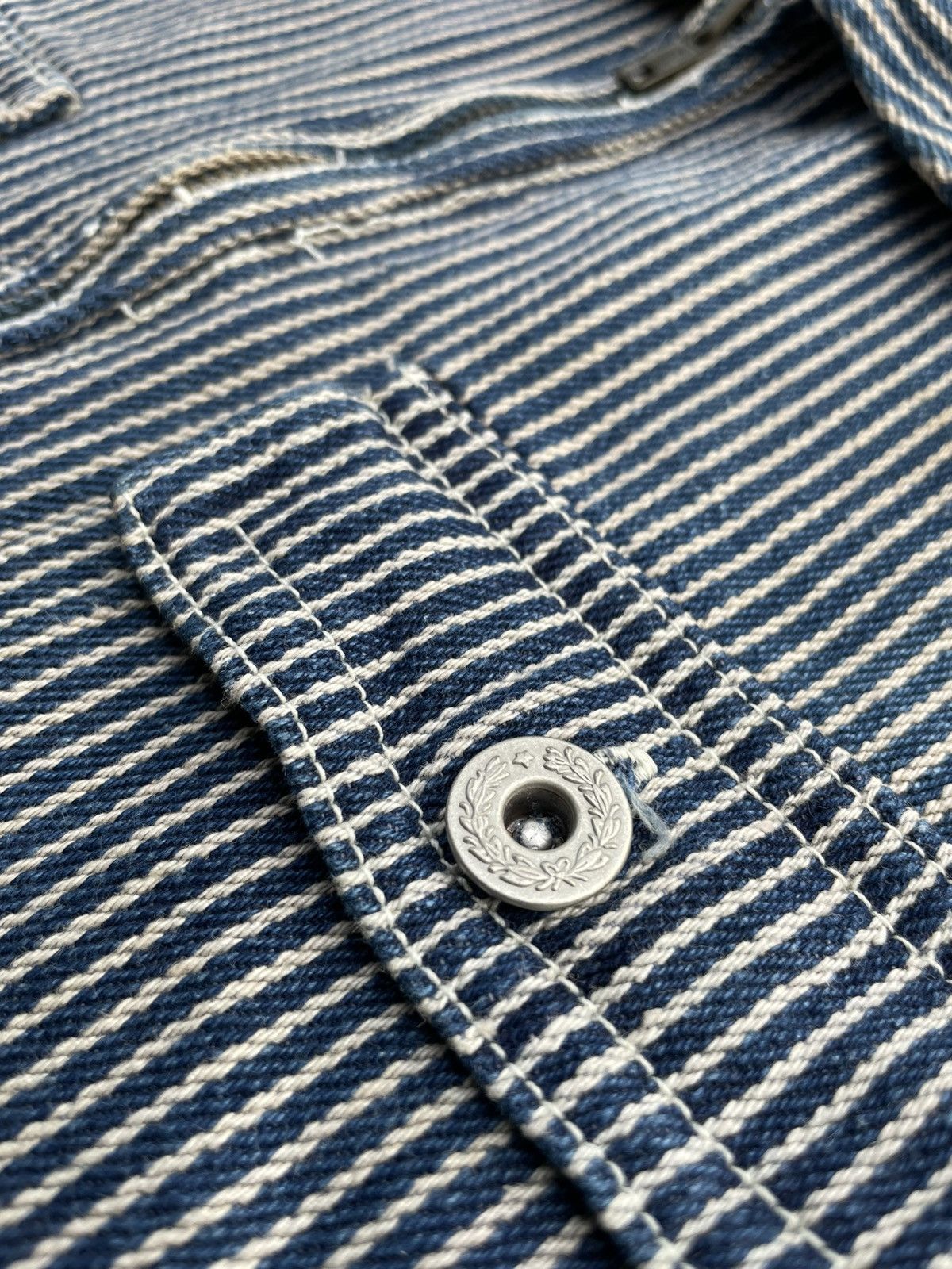 Ark Treet Rawler Hickory Denim Pullover