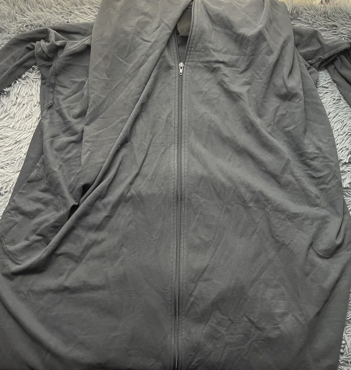 Rundholz Rundholz avant garde graphite cloak full zip coat Size M / US 6-8 / IT 42-44 - 4 Thumbnail