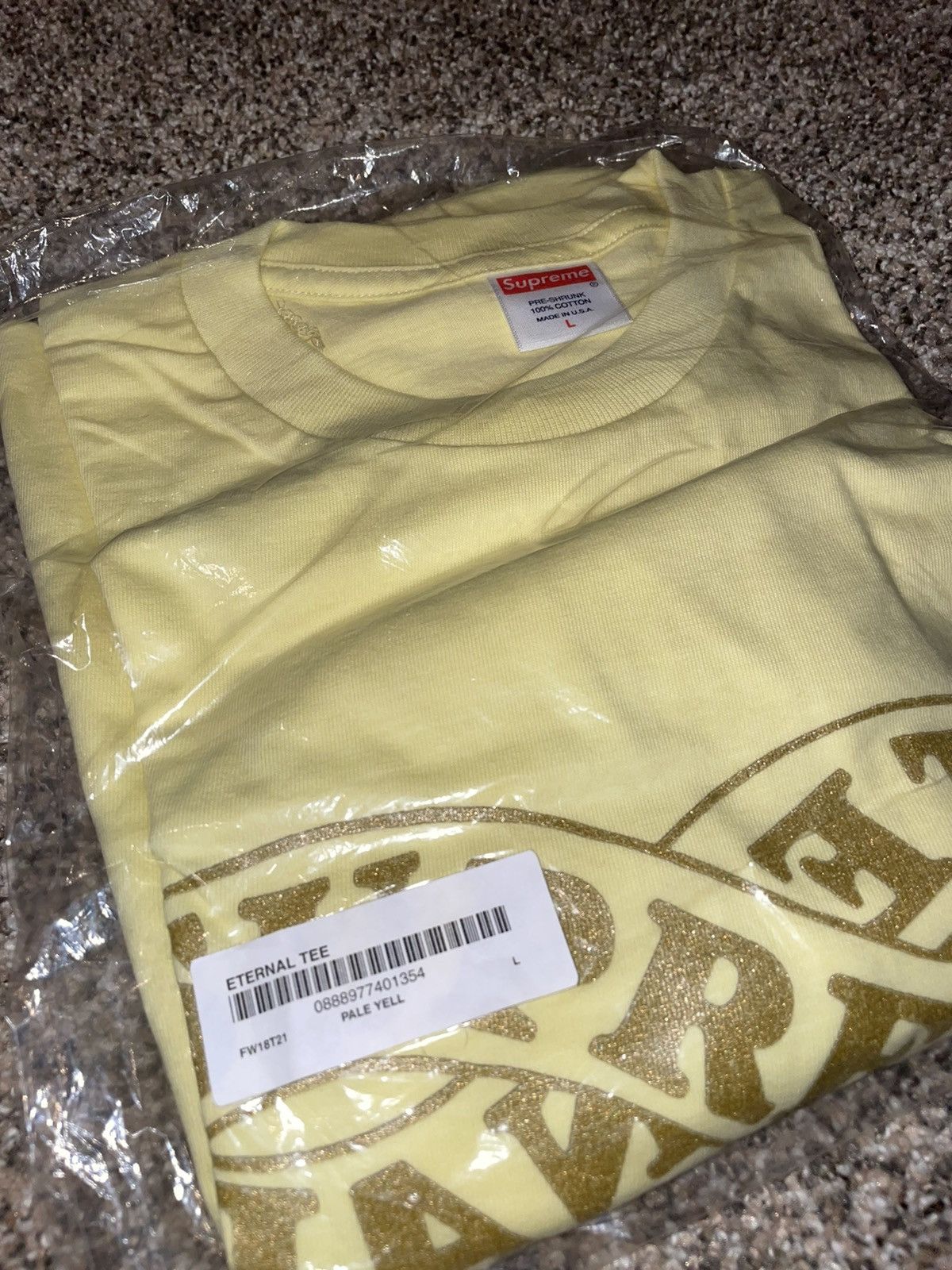 Supreme Supreme FW18 Eternal tee Size US L / EU 52-54 / 3 - 2 Thumbnail