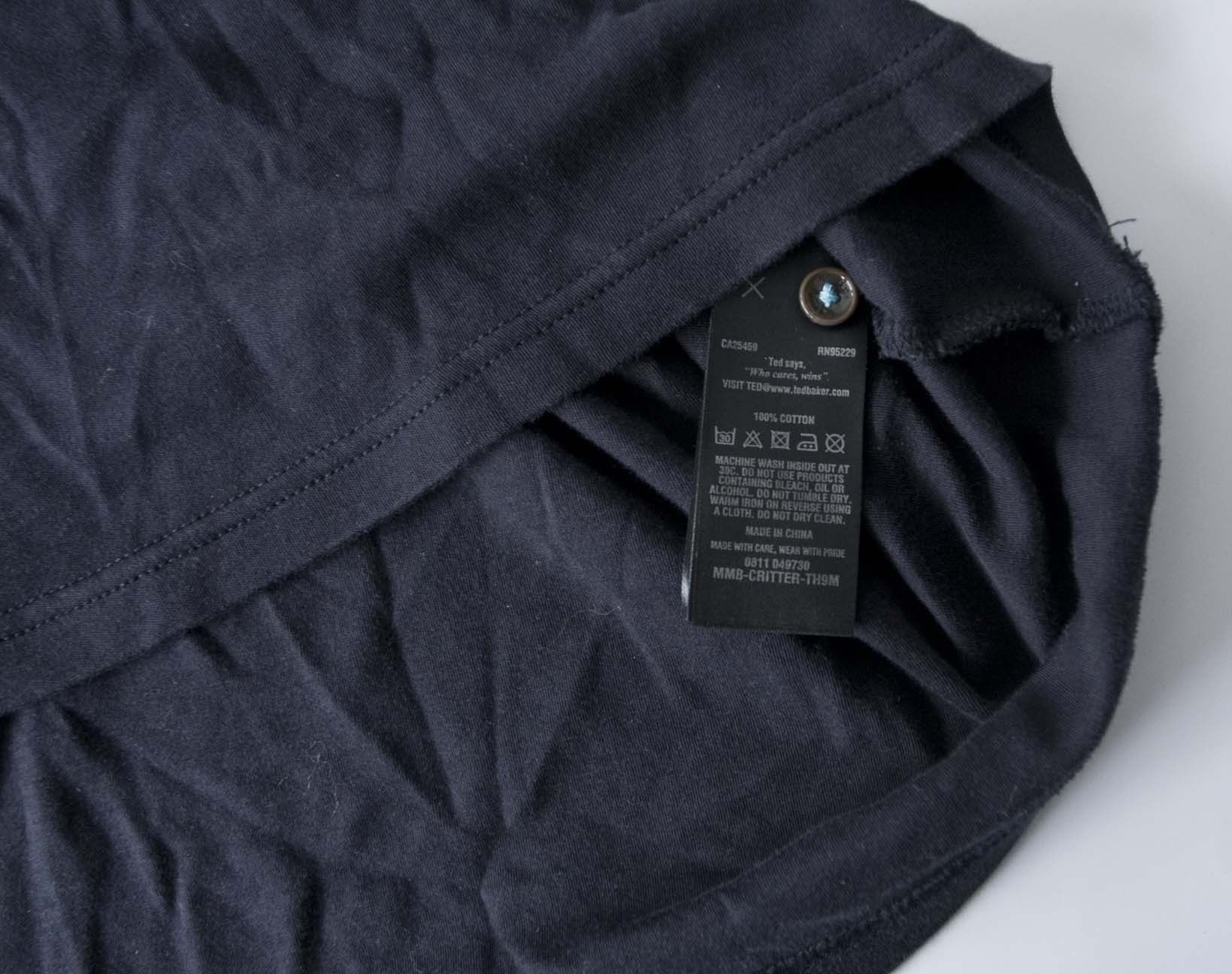 Ted Baker Ted Baker Polo Black Size 4 /L Size US L / EU 52-54 / 3 - 4 Thumbnail