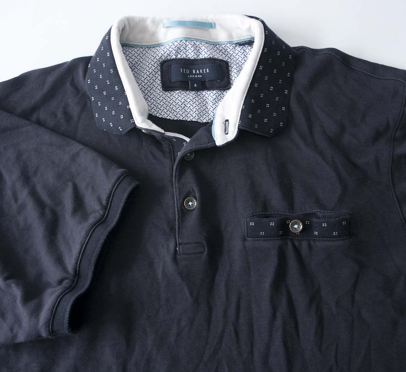 Ted Baker Ted Baker Polo Black Size 4 /L Size US L / EU 52-54 / 3 - 5 Thumbnail