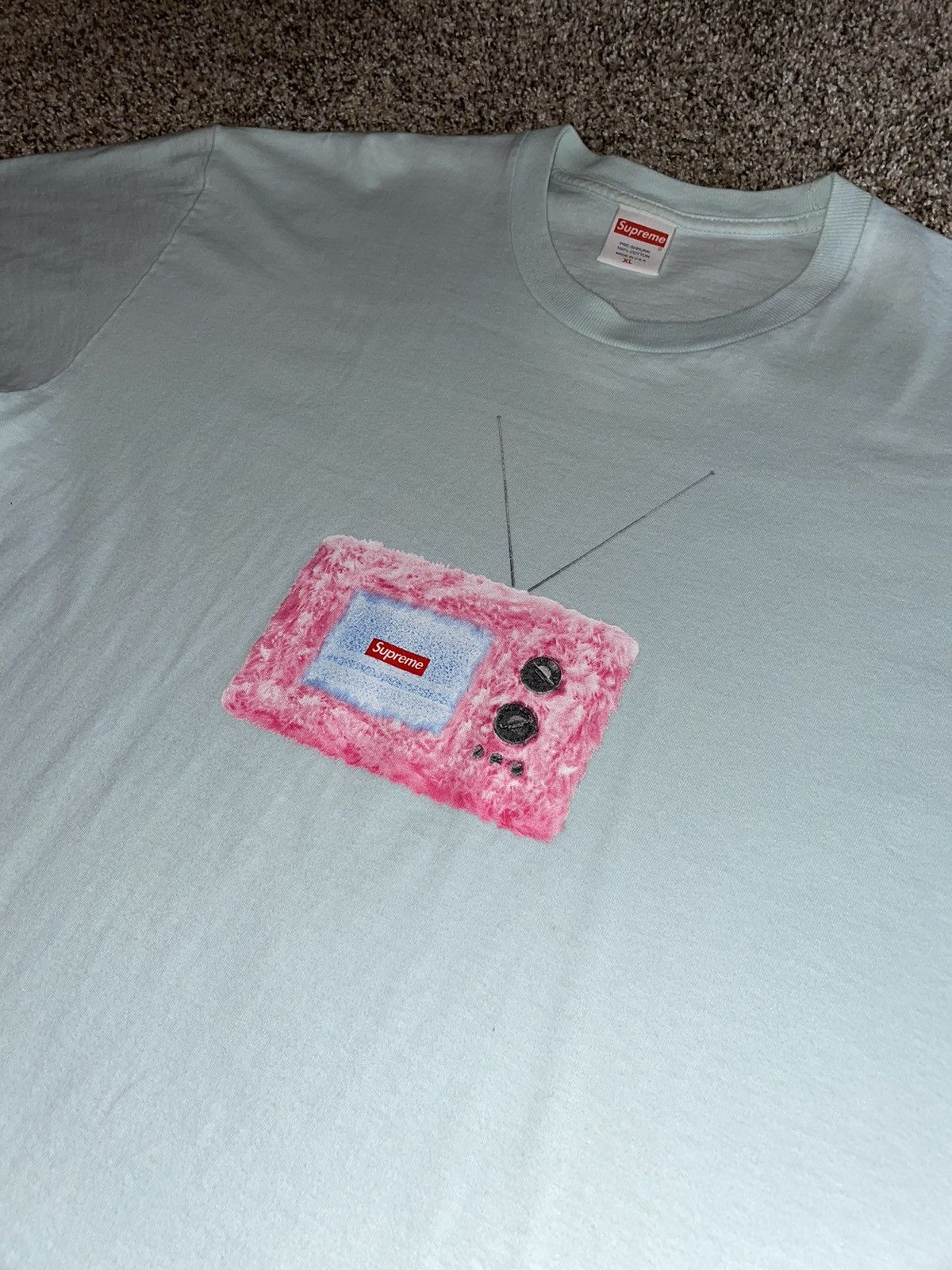 Supreme Supreme TV tee Size US XL / EU 56 / 4 - 2 Thumbnail