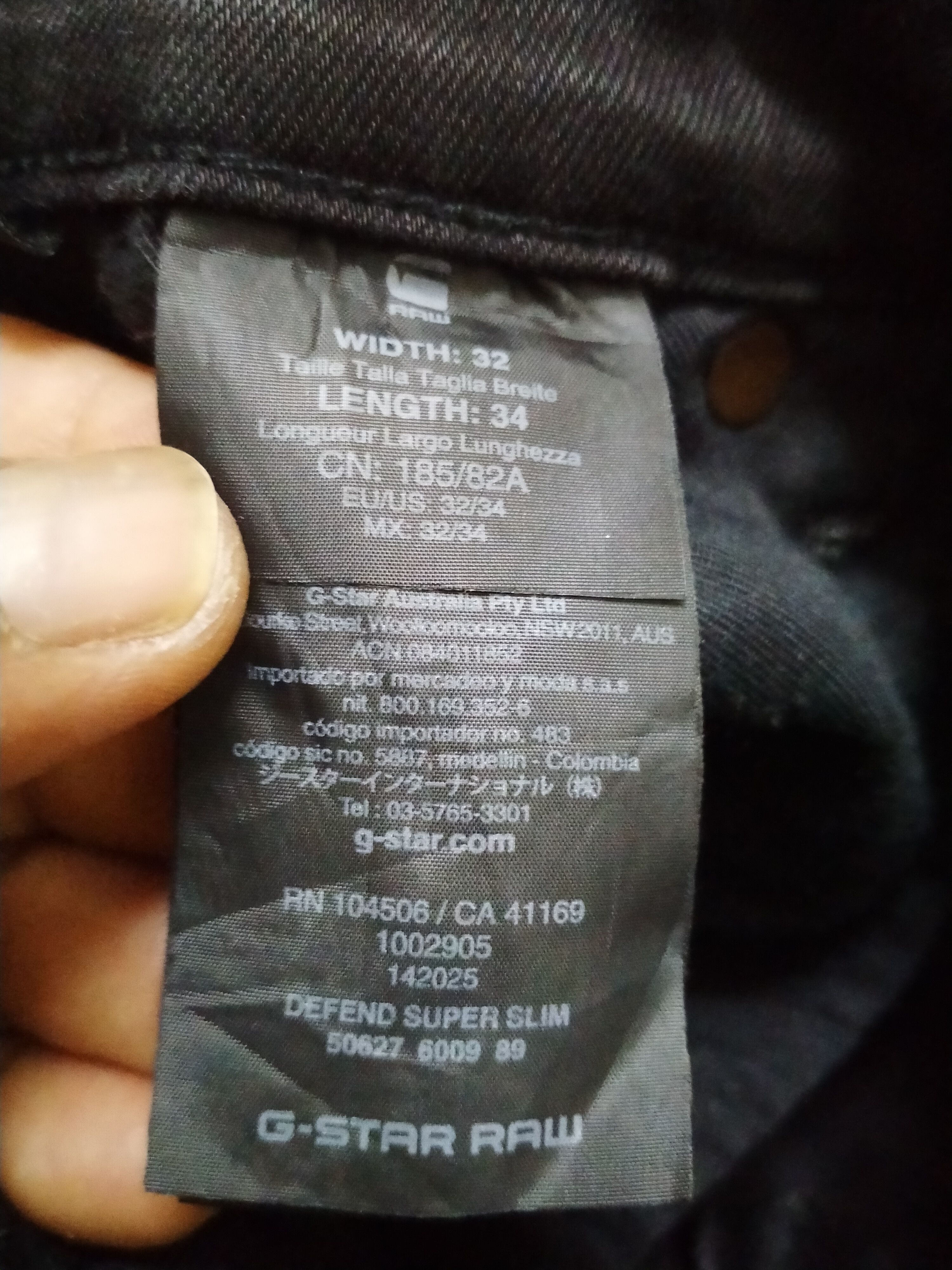 G-Star G star raw skinny fit Spring Summers Size US 32 / EU 48 - 14 Thumbnail