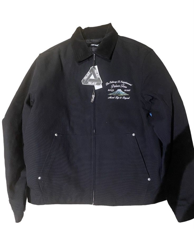 Palace Palace zen work jacket black Size M | Grailed