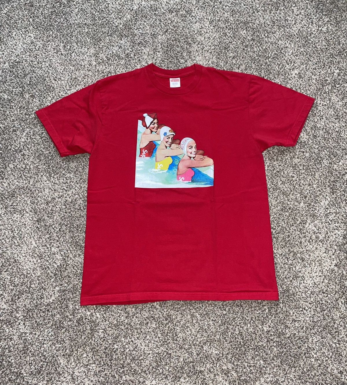 Supreme Supreme swimmers tee | Grailed