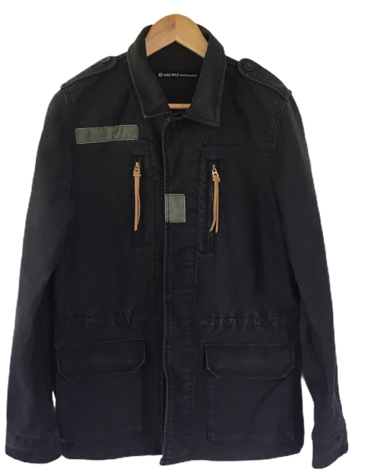 Japanese Brand Japanese Heavy Cotton Rider Jacket Size US S / EU 44-46 / 1 - 1 Thumbnail