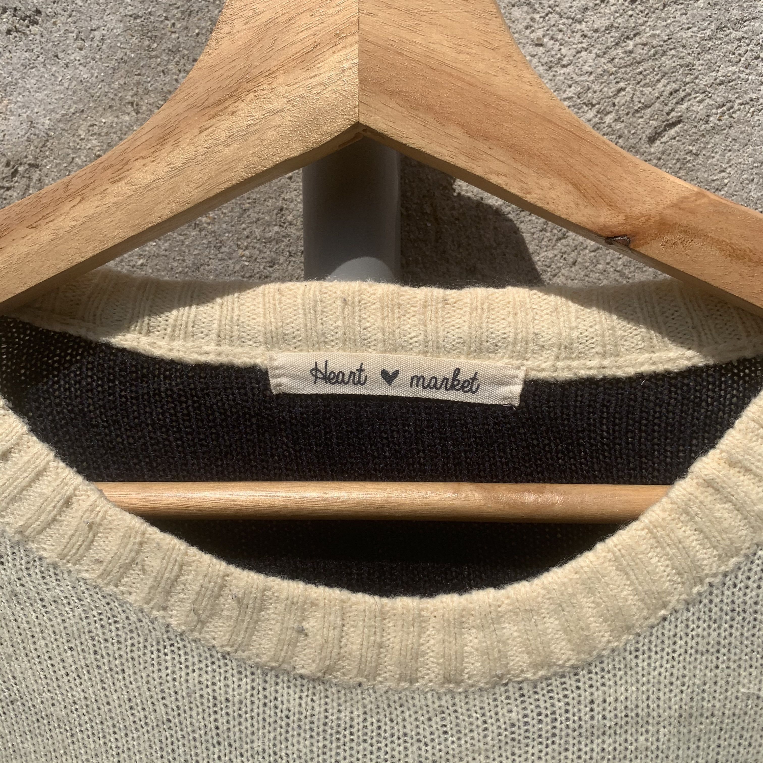 Japanese Brand 💥STEALS💥Heart Market Like Marni Knitwear Pullover Sweater Size US L / EU 52-54 / 3 - 4 Thumbnail