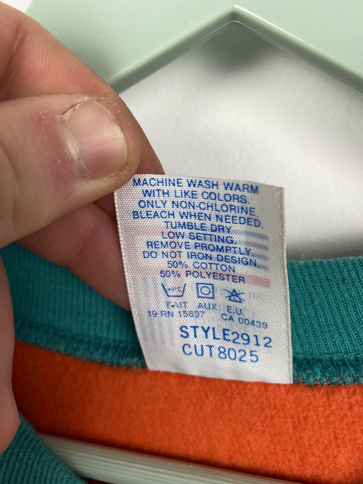 NFL Vintage Miami Dolphins Sweatshirt Buffalo Francisco 49ERS Size US M / EU 48-50 / 2 - 9 Thumbnail