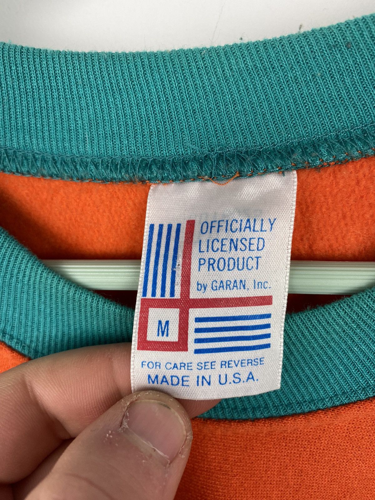 NFL Vintage Miami Dolphins Sweatshirt Buffalo Francisco 49ERS Size US M / EU 48-50 / 2 - 8 Thumbnail