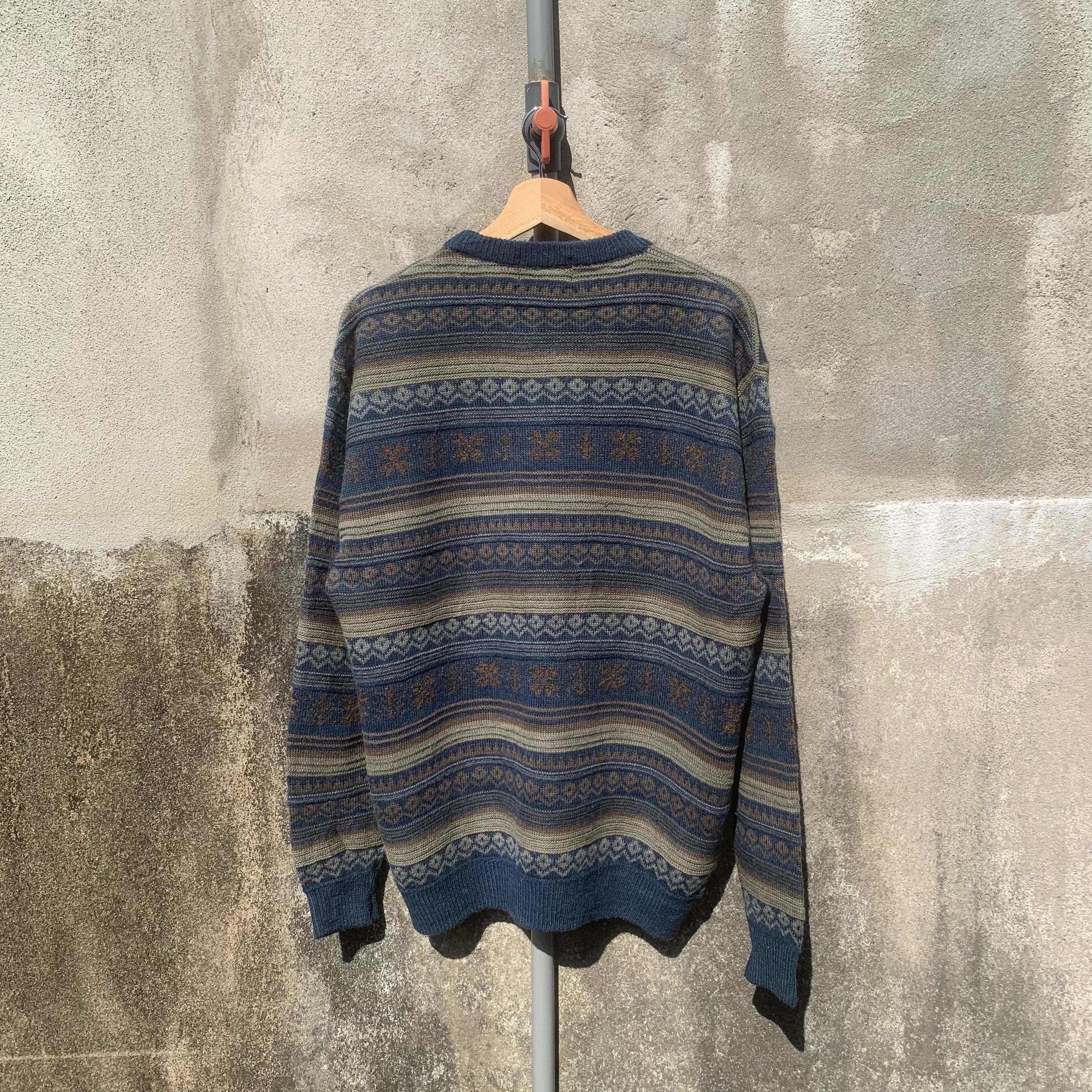 Vintage CYBER WEEK 💥 Vtg SPARIO Classic Arts Pullover Knit Sweater Size US M / EU 48-50 / 2 - 7 Thumbnail