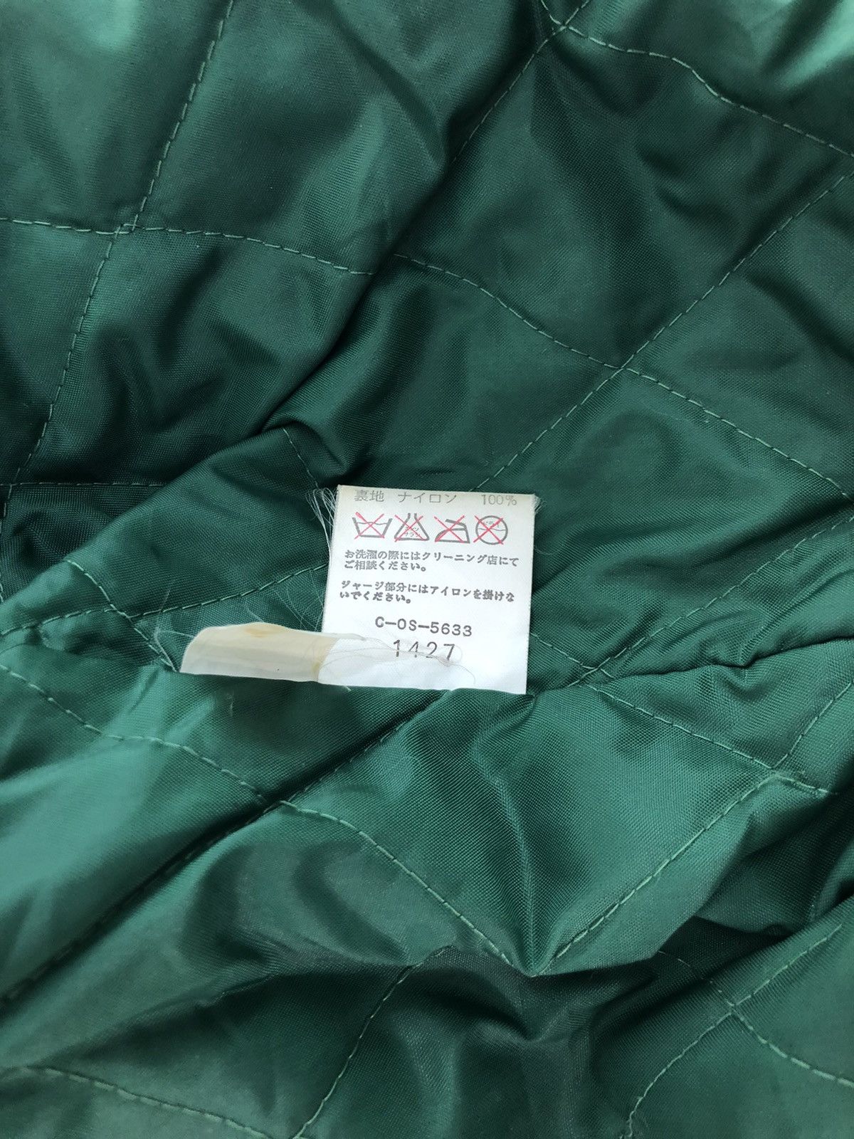 Genuine Leather × Japanese Brand 90s Campux 1967 Varsity Bomber Jacket Leather Sleeve Size US M / EU 48-50 / 2 - 8 Thumbnail