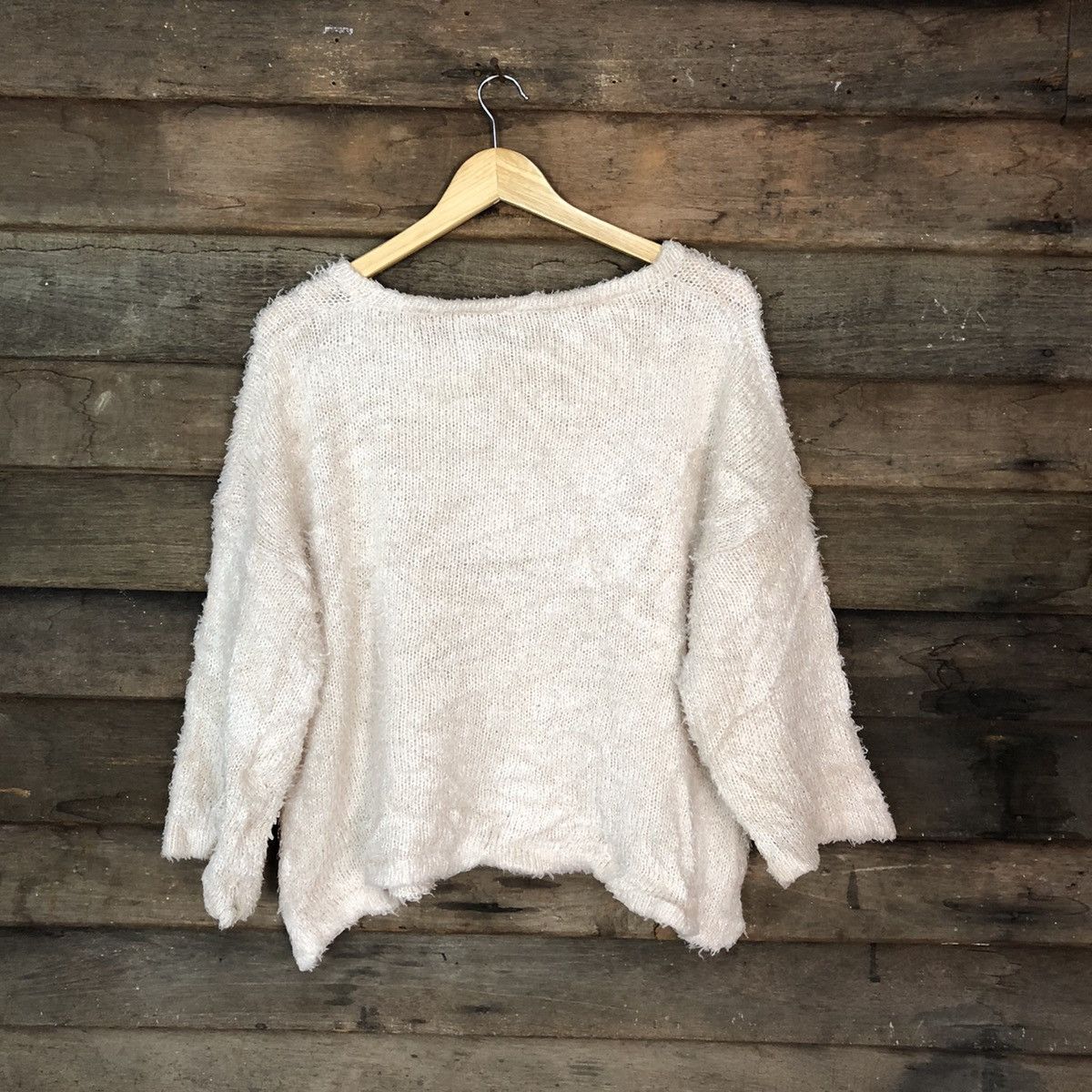 Japanese Brand Japan Shag Shaggy Fur Mohair Knitwear #6977 Size L / US 10 / IT 46 - 8 Thumbnail