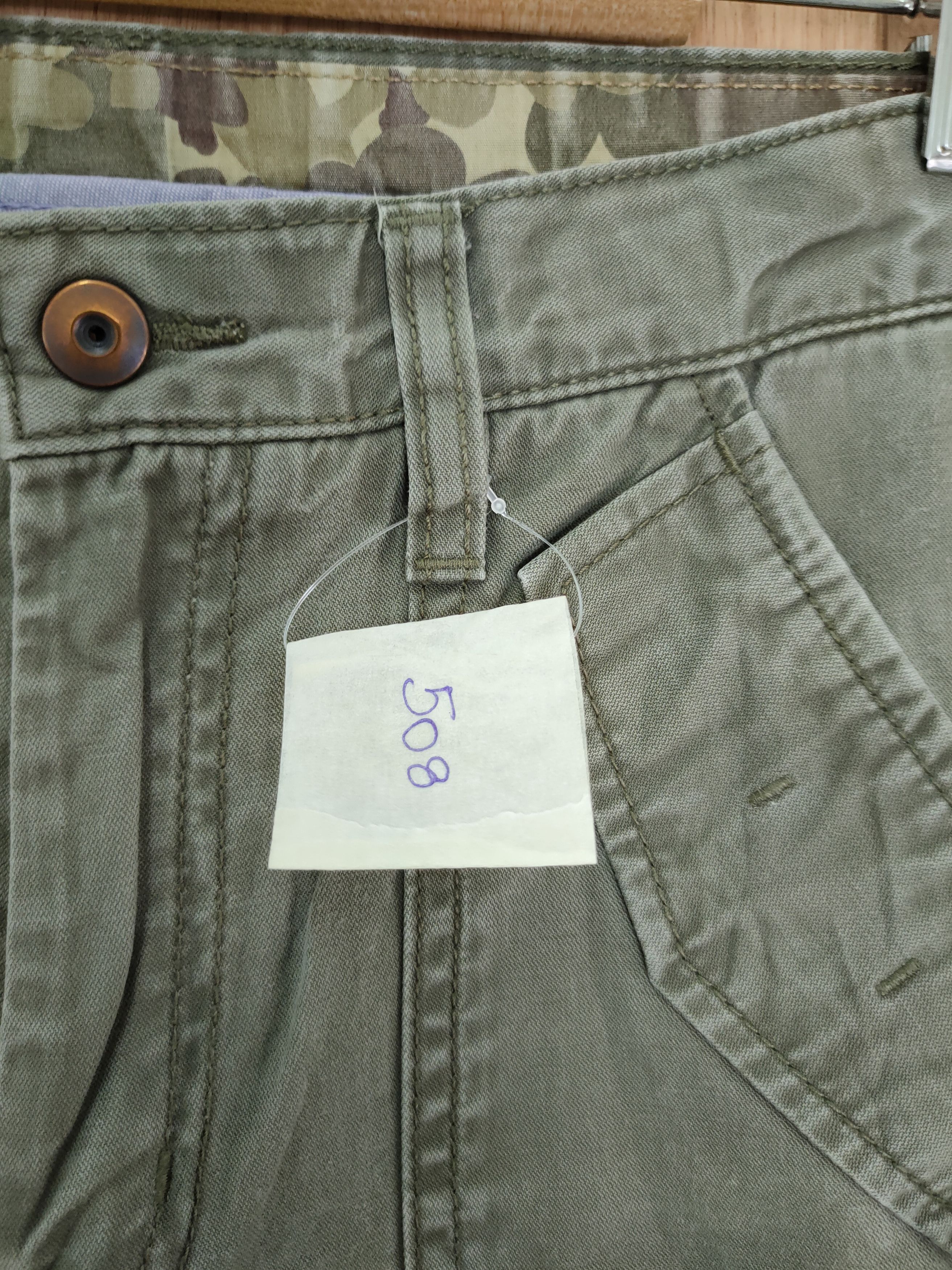 Japanese Brand DL Uniqlo size small green japan cargo pants #508 Size 25" / US 0 / IT 36 - 5 Thumbnail