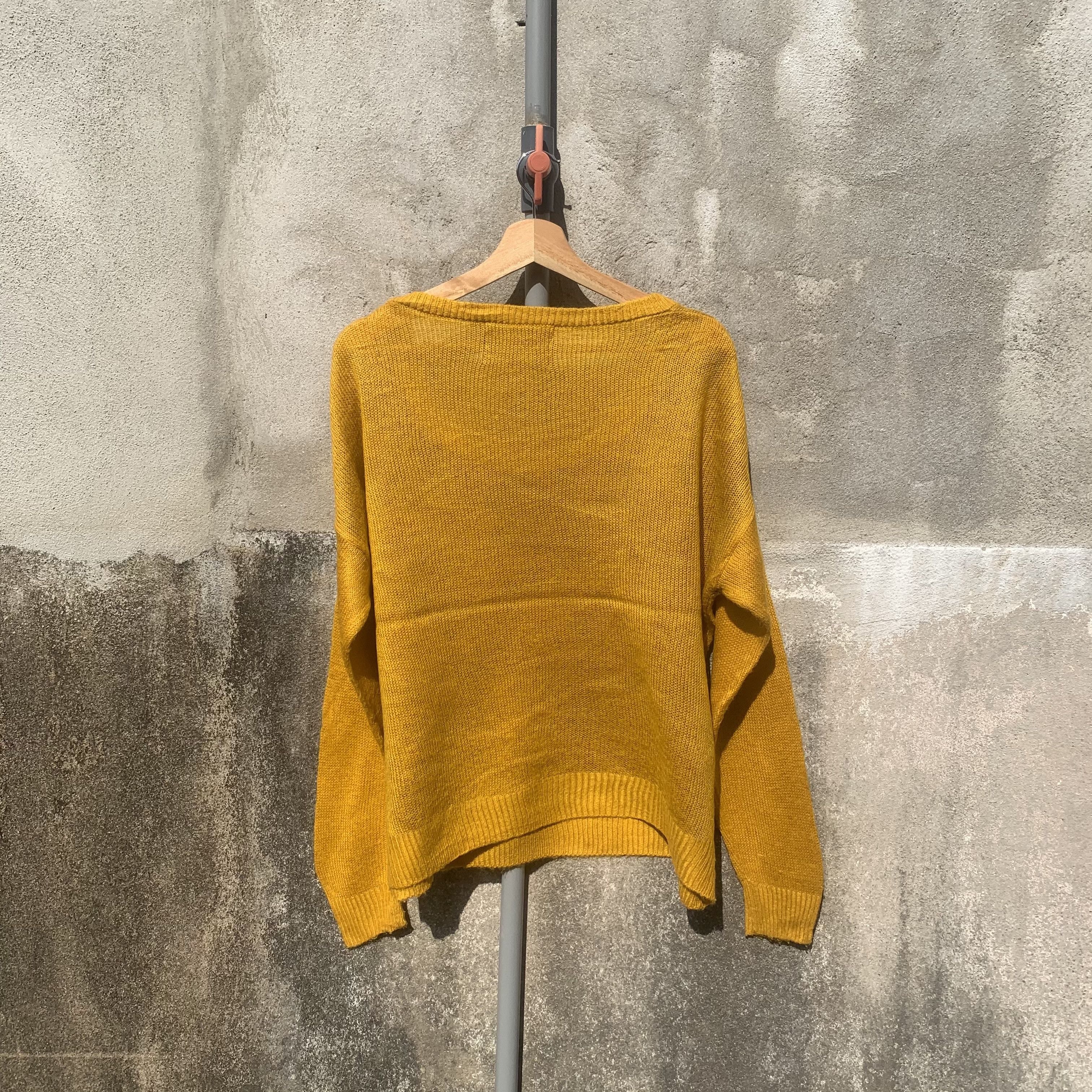 Aran Isles Knitwear SEND OFFER💥GLAD NEWS Japan Bear Knitwear Baggy CropPullover Size US L / EU 52-54 / 3 - 5 Thumbnail