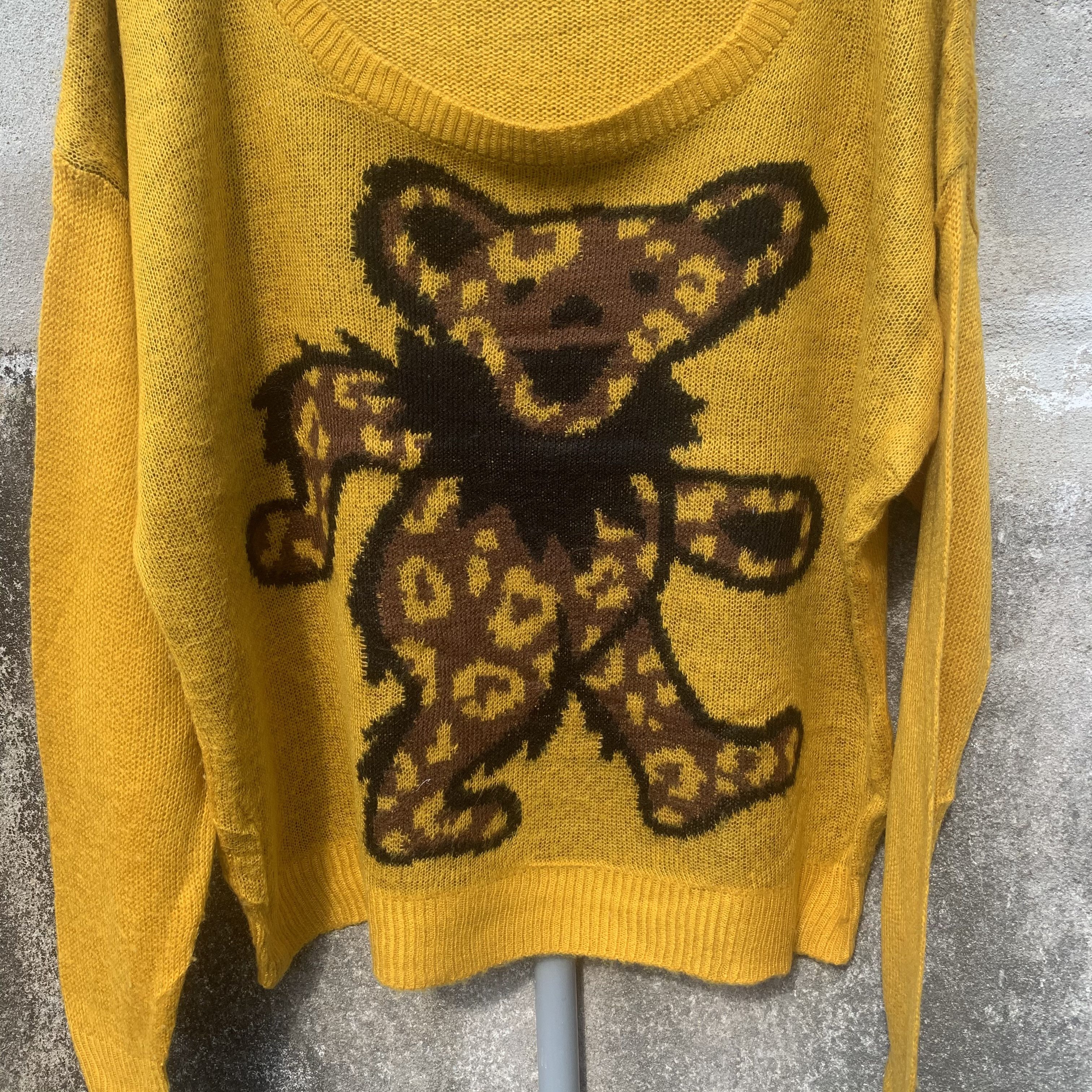 Aran Isles Knitwear SEND OFFER💥GLAD NEWS Japan Bear Knitwear Baggy CropPullover Size US L / EU 52-54 / 3 - 2 Thumbnail
