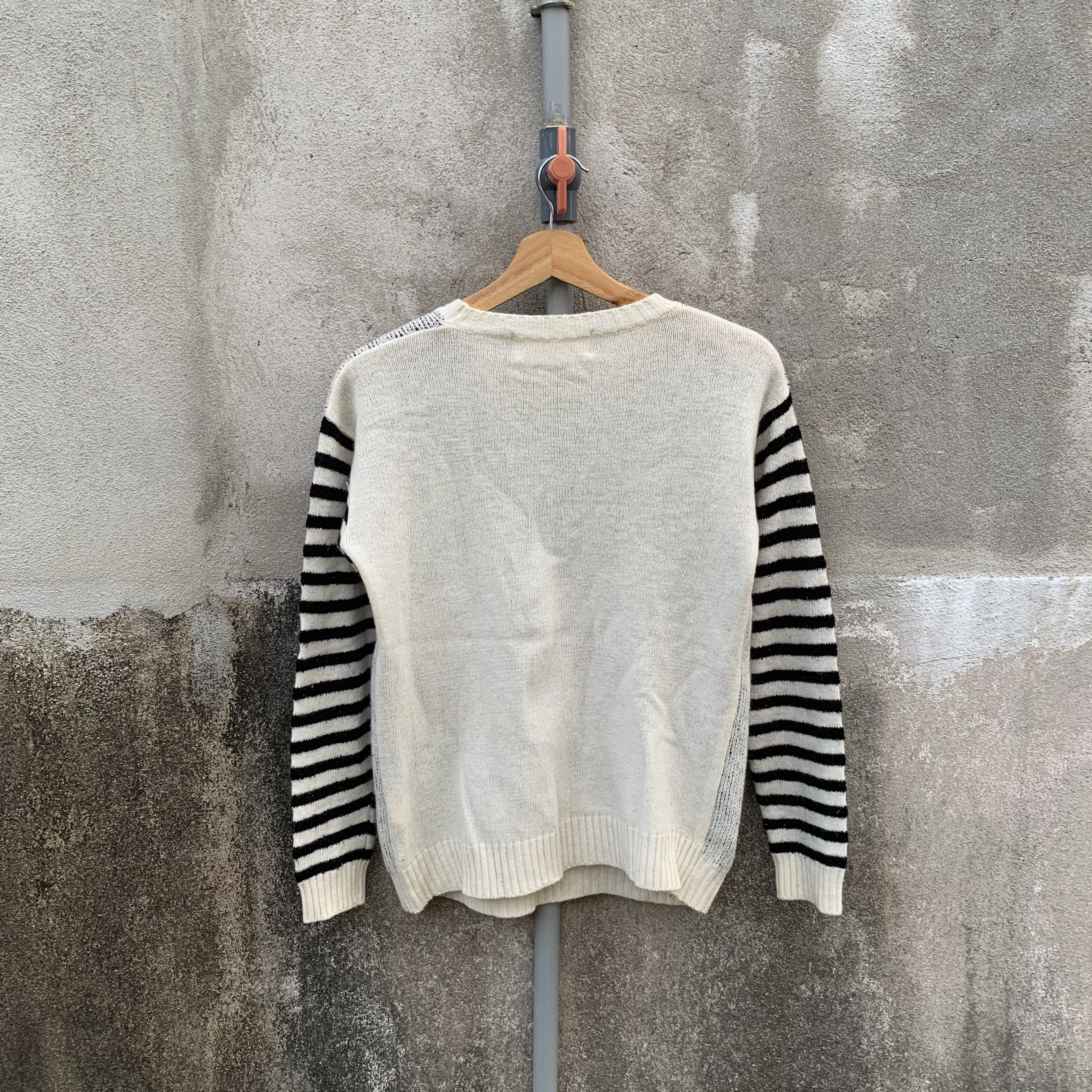 Aran Isles Knitwear Majji Studio Knit Jumper Star Like Marni Pullover Sweater Size US S / EU 44-46 / 1 - 7 Thumbnail