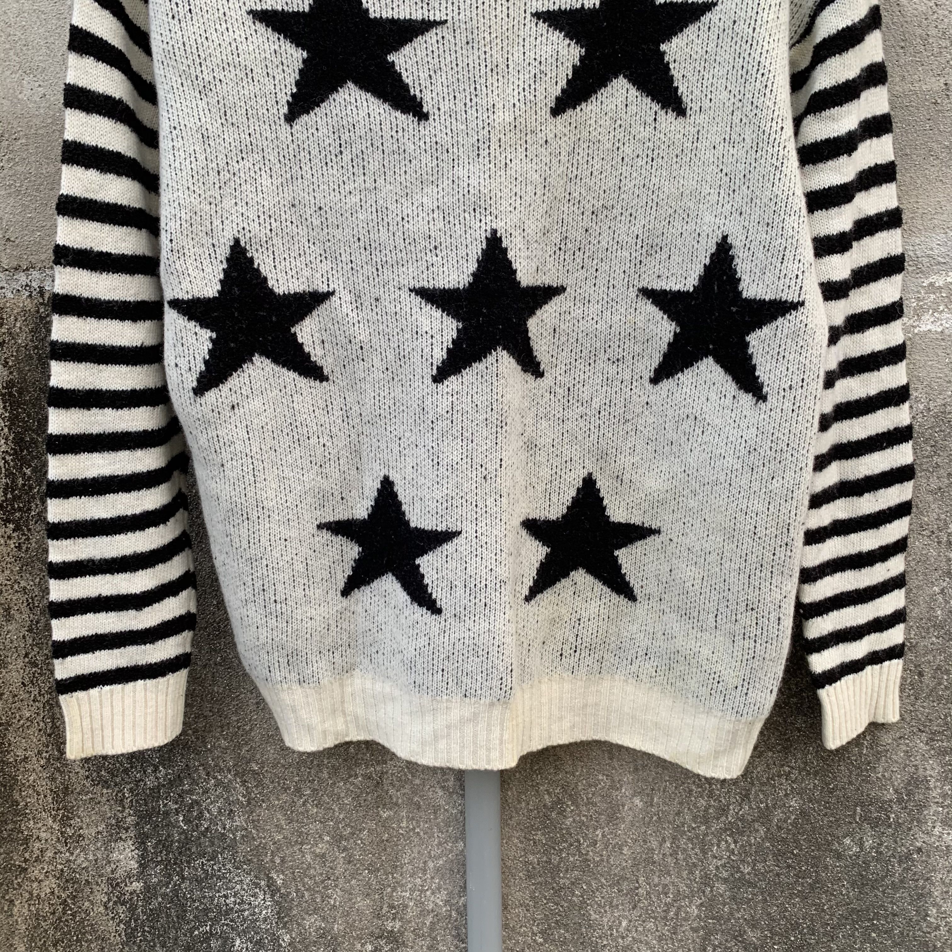 Aran Isles Knitwear Majji Studio Knit Jumper Star Like Marni Pullover Sweater Size US S / EU 44-46 / 1 - 3 Thumbnail