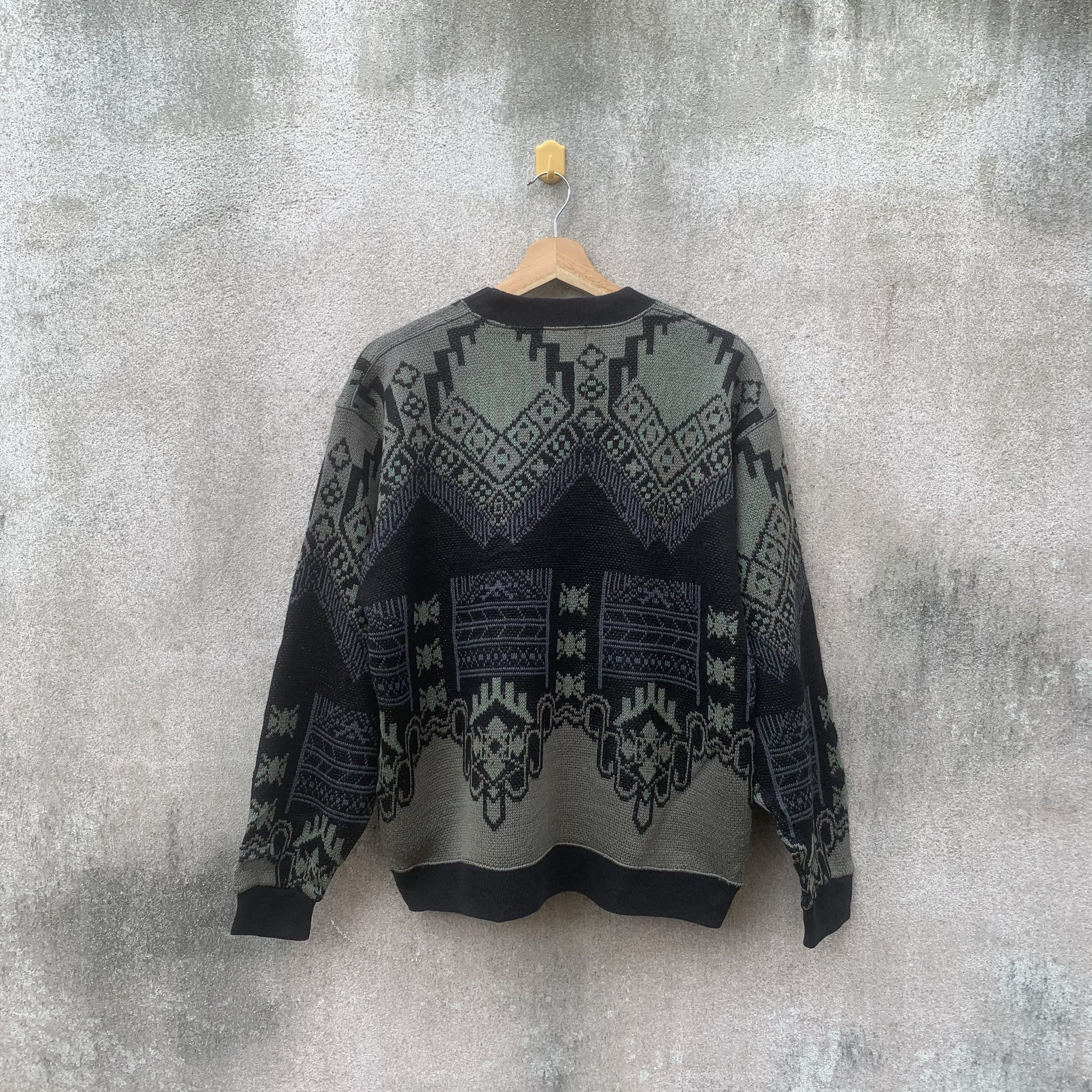 Aran Isles Knitwear 💥 STEALS 💥 Classic Patern Knit SIMPLE LIFE Japan Sweater Size US L / EU 52-54 / 3 - 9 Thumbnail