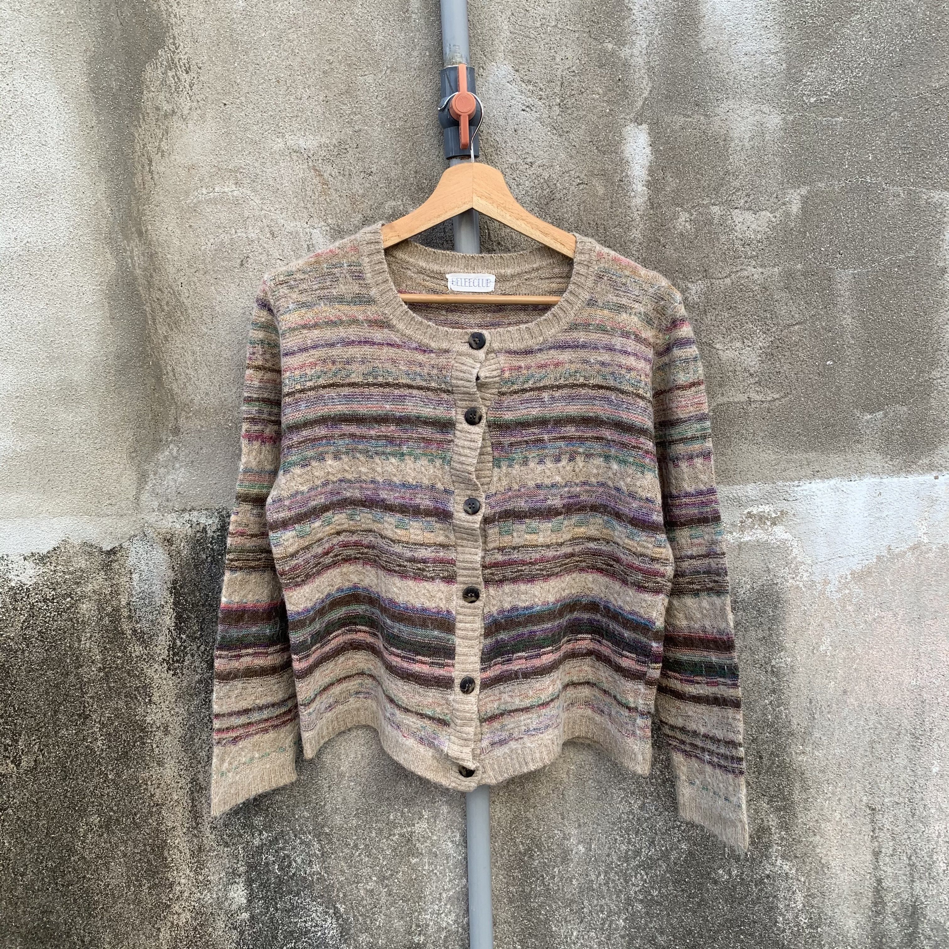 Homespun Knitwear SEND OFFERS 🍁 Knit MOHAIR Full Button Cardigan Crop Sweater Size US S / EU 44-46 / 1 - 1 Thumbnail