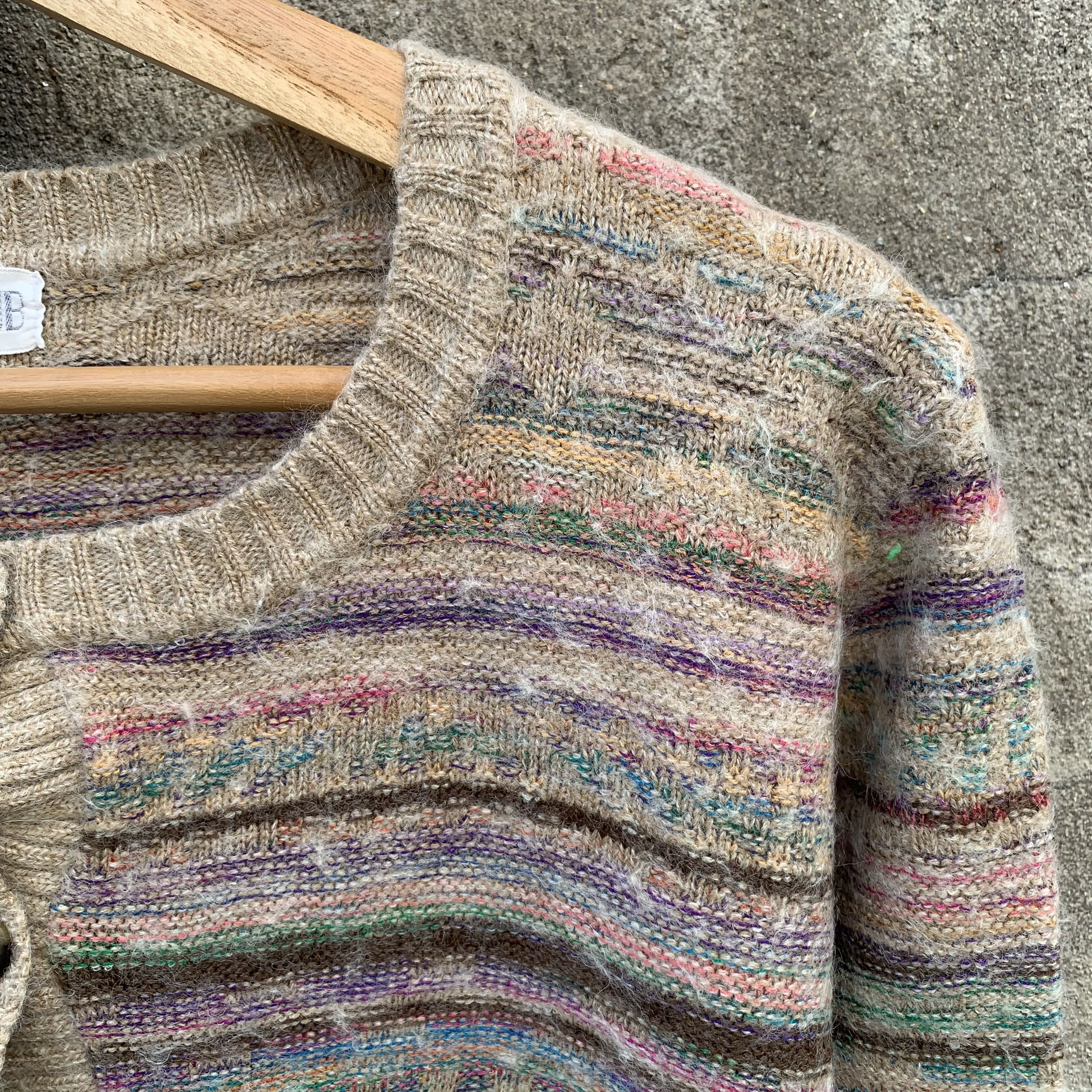 Homespun Knitwear SEND OFFERS 🍁 Knit MOHAIR Full Button Cardigan Crop Sweater Size US S / EU 44-46 / 1 - 3 Thumbnail