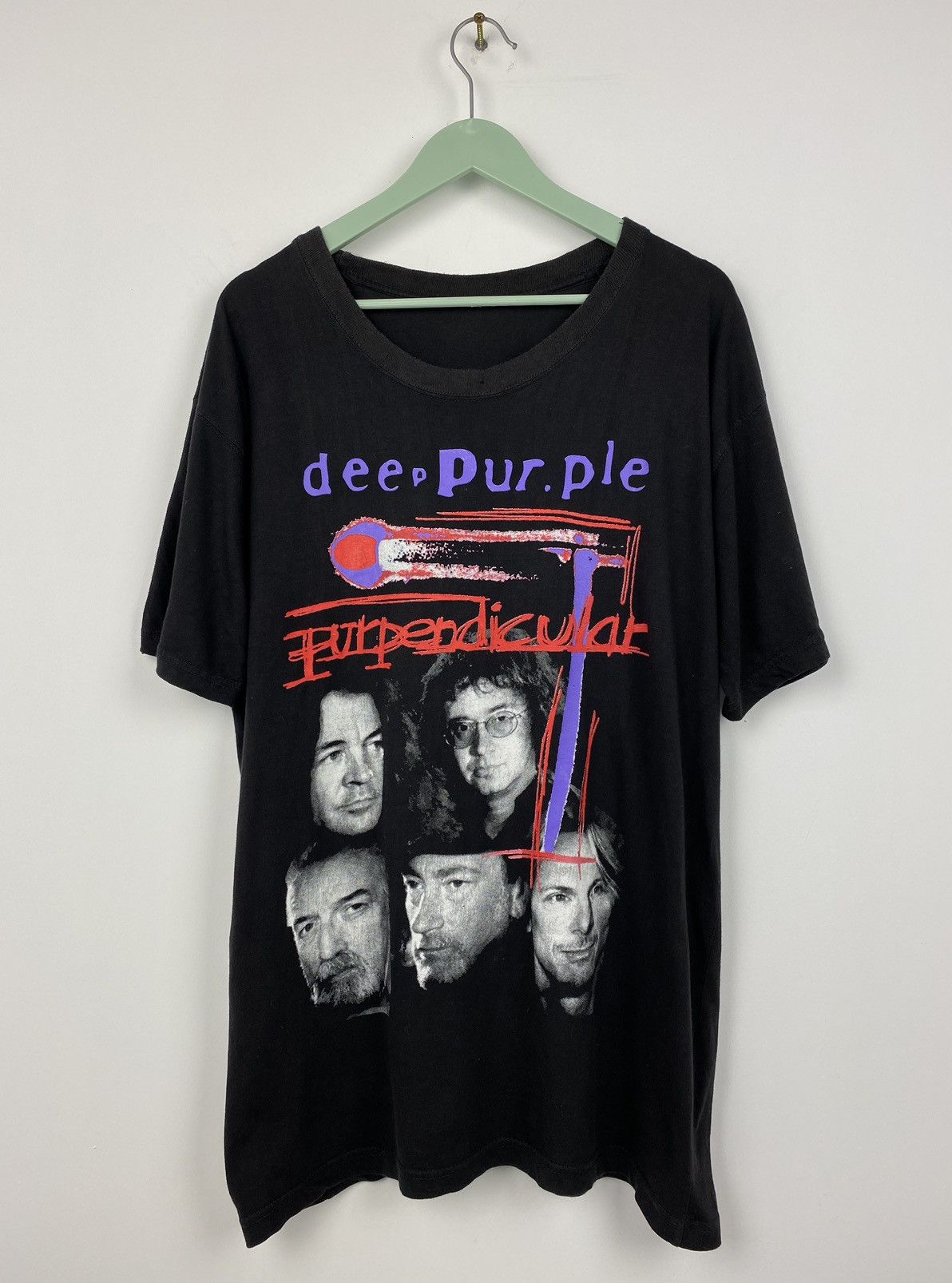 Band Tees Deep Purple Perpendicular T Shirt Tee Led Zeppelin Sabbath Size US L / EU 52-54 / 3 - 1 Thumbnail