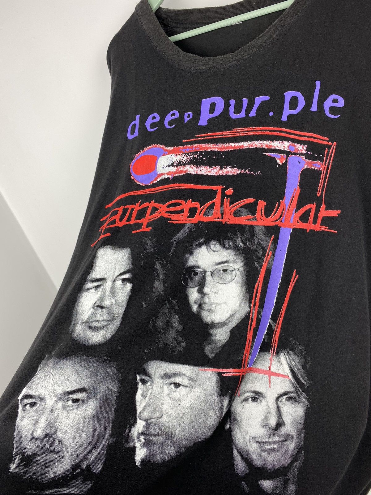 Band Tees Deep Purple Perpendicular T Shirt Tee Led Zeppelin Sabbath Size US L / EU 52-54 / 3 - 4 Thumbnail