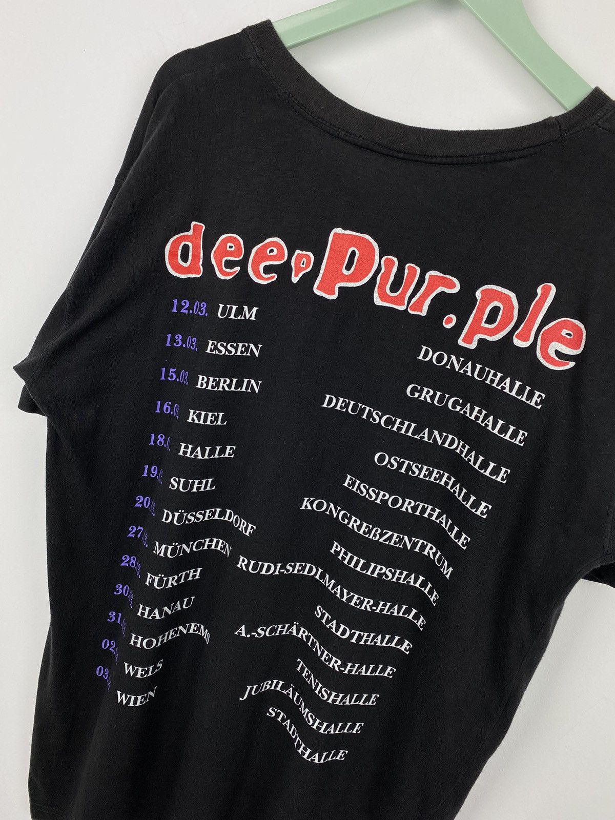 Band Tees Deep Purple Perpendicular T Shirt Tee Led Zeppelin Sabbath Size US L / EU 52-54 / 3 - 8 Thumbnail