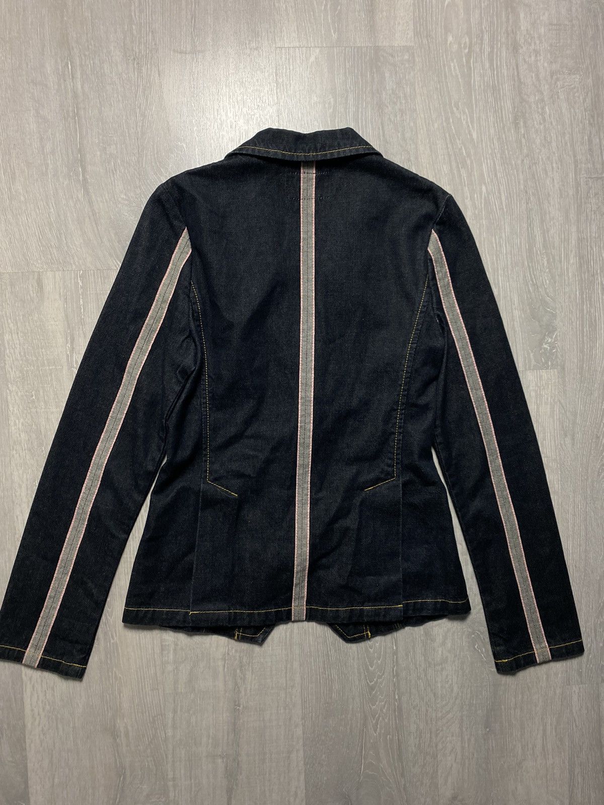 Evisu Evisu denim jacket inside out selvedge vintage black Size L / US 10 / IT 46 - 5 Thumbnail