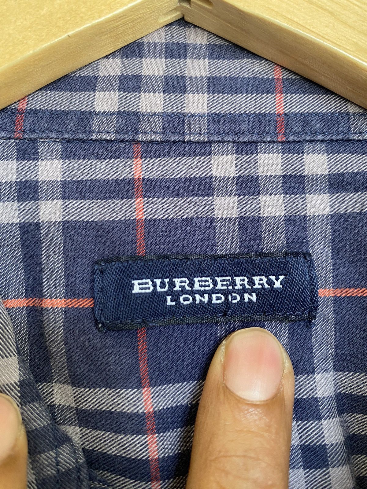 Burberry × Vintage 🔥Rare🔥 Vintage Burberrys Novacheck Shirt Button Up Size US M / EU 48-50 / 2 - 6 Thumbnail