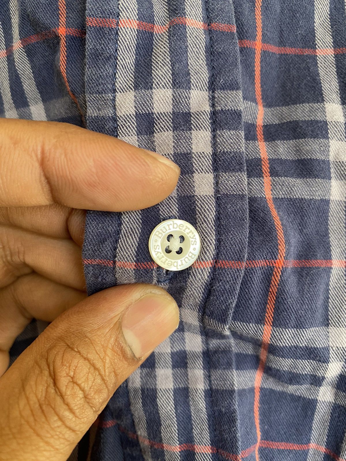Burberry × Vintage 🔥Rare🔥 Vintage Burberrys Novacheck Shirt Button Up Size US M / EU 48-50 / 2 - 4 Thumbnail