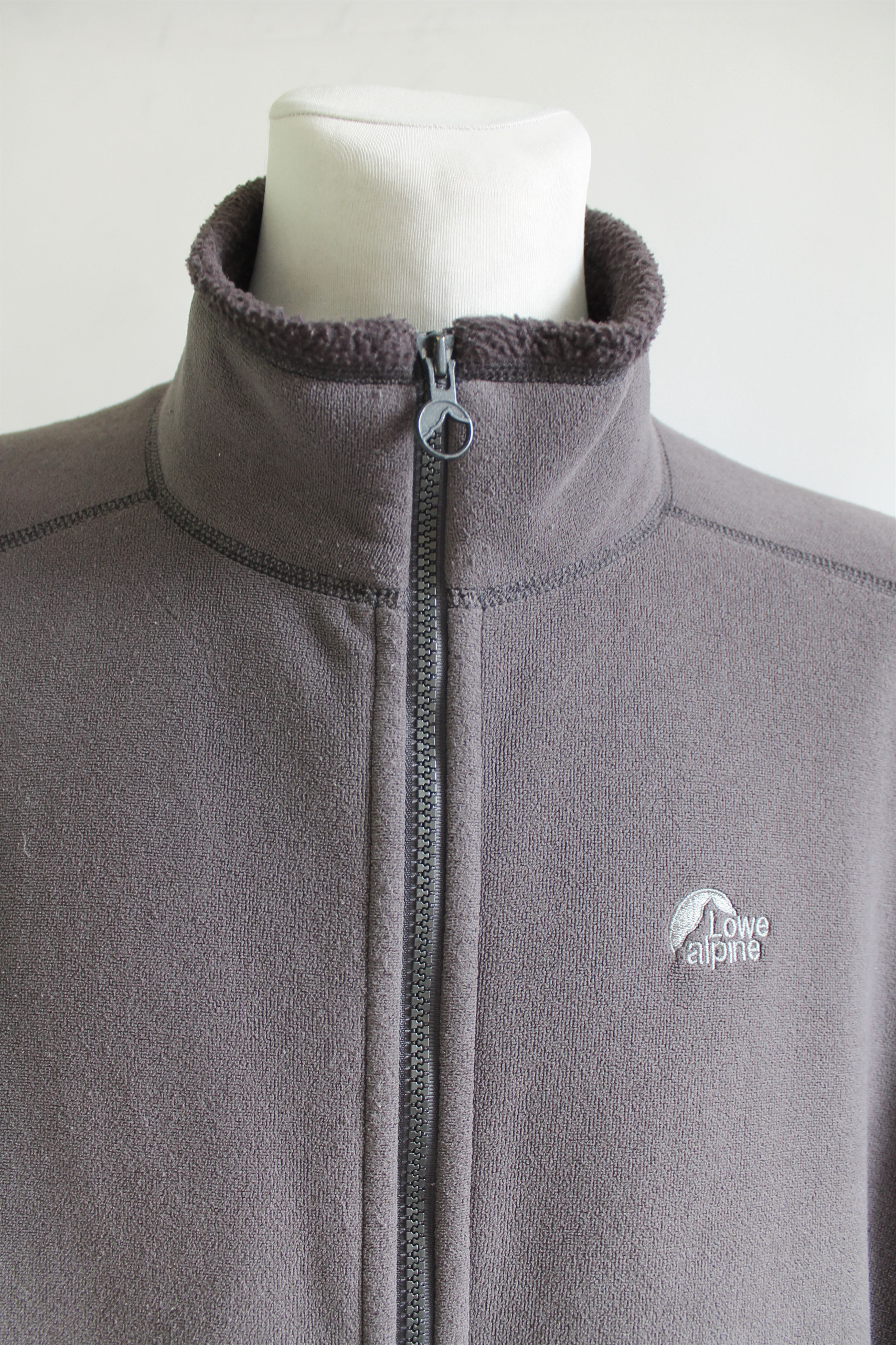Japanese Brand Lowe Alpine Japan Vintage Fleece Jacket full zip Pullover Size US L / EU 52-54 / 3 - 3 Thumbnail