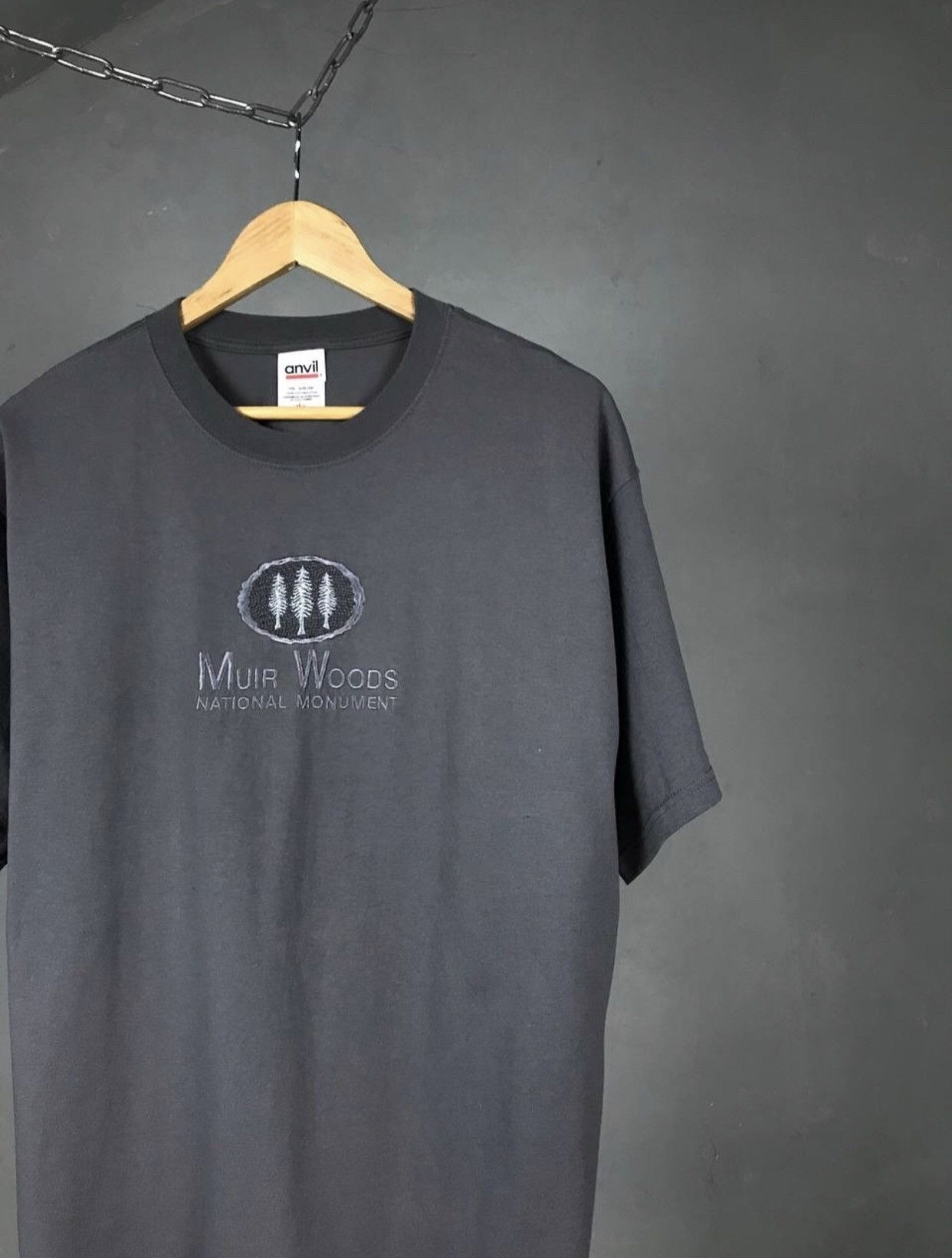 Vintage Muir Woods National Monument American vintage gray tee Size US L / EU 52-54 / 3 - 2 Thumbnail