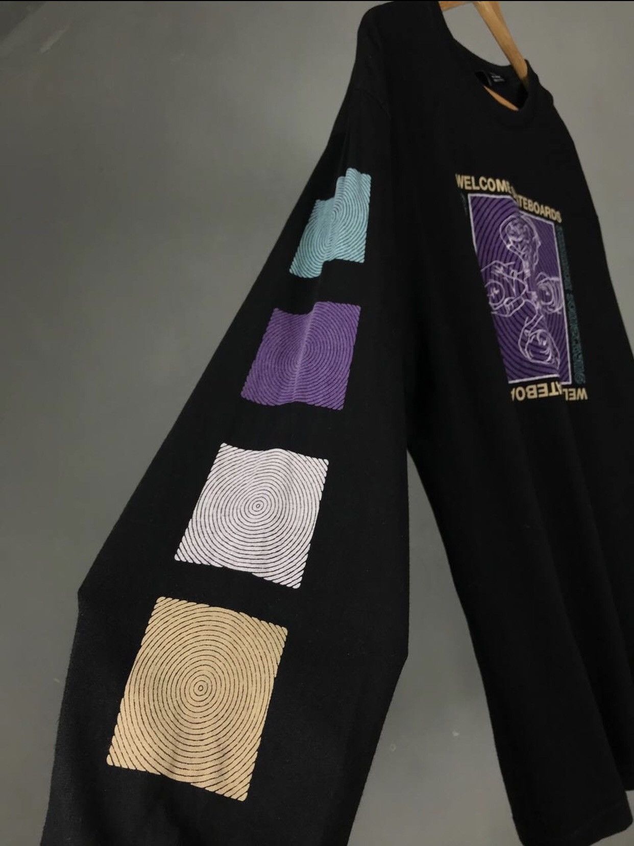 Welcome Skateboards Welcome Skateboards art overprinted longsleeve Size US XL / EU 56 / 4 - 4 Thumbnail