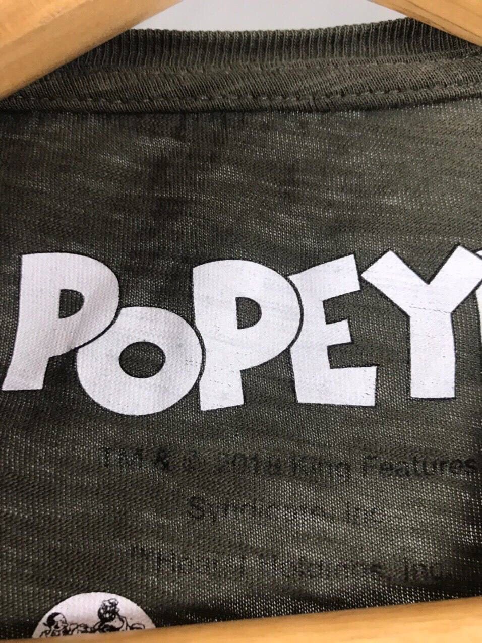 Other Popeye vintage streetwear other green tee movie Size US L / EU 52-54 / 3 - 4 Thumbnail